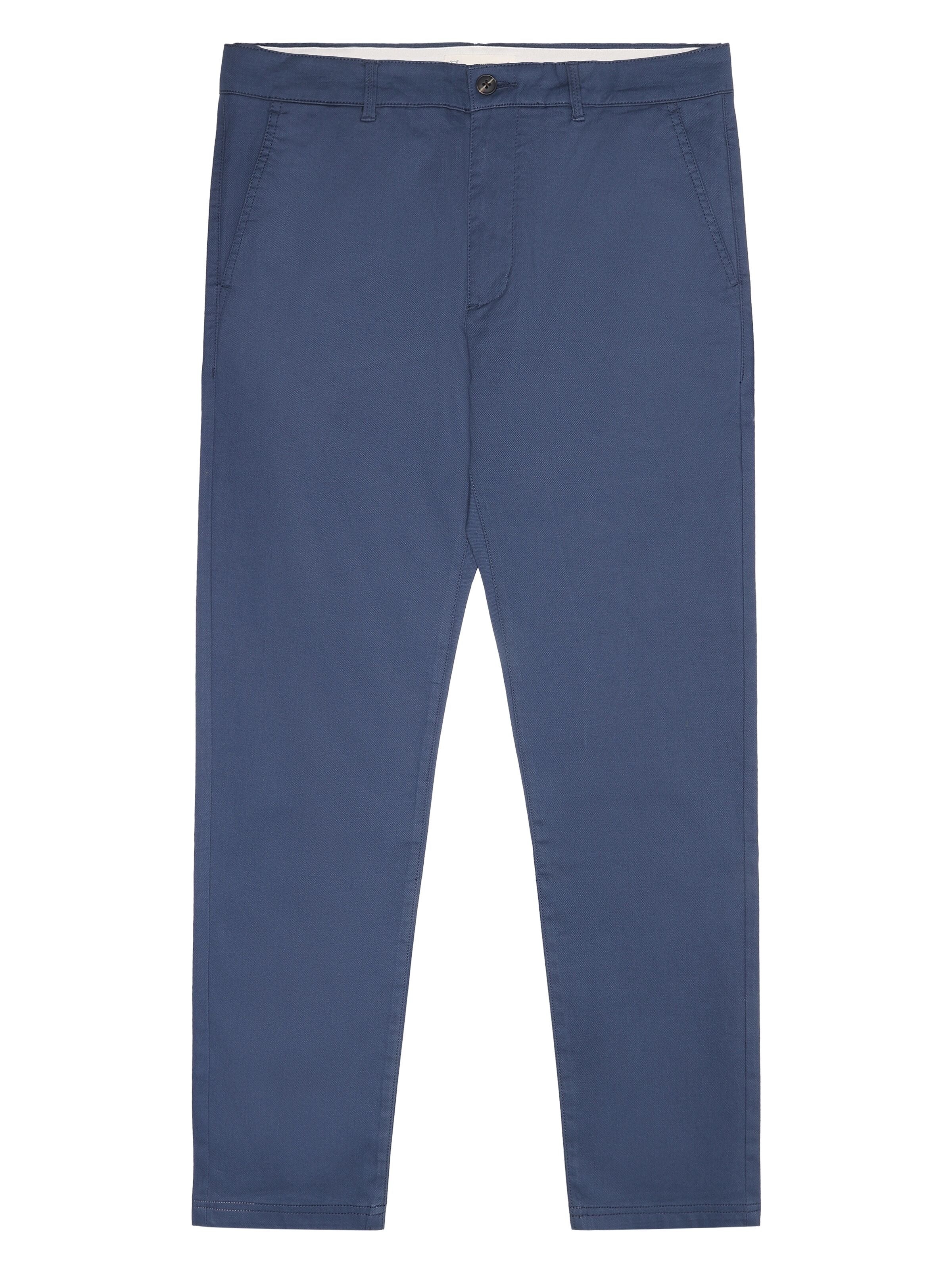 knowledge cotton apparel homme pantalon chuck coton bio bleu l armoire poethique 2