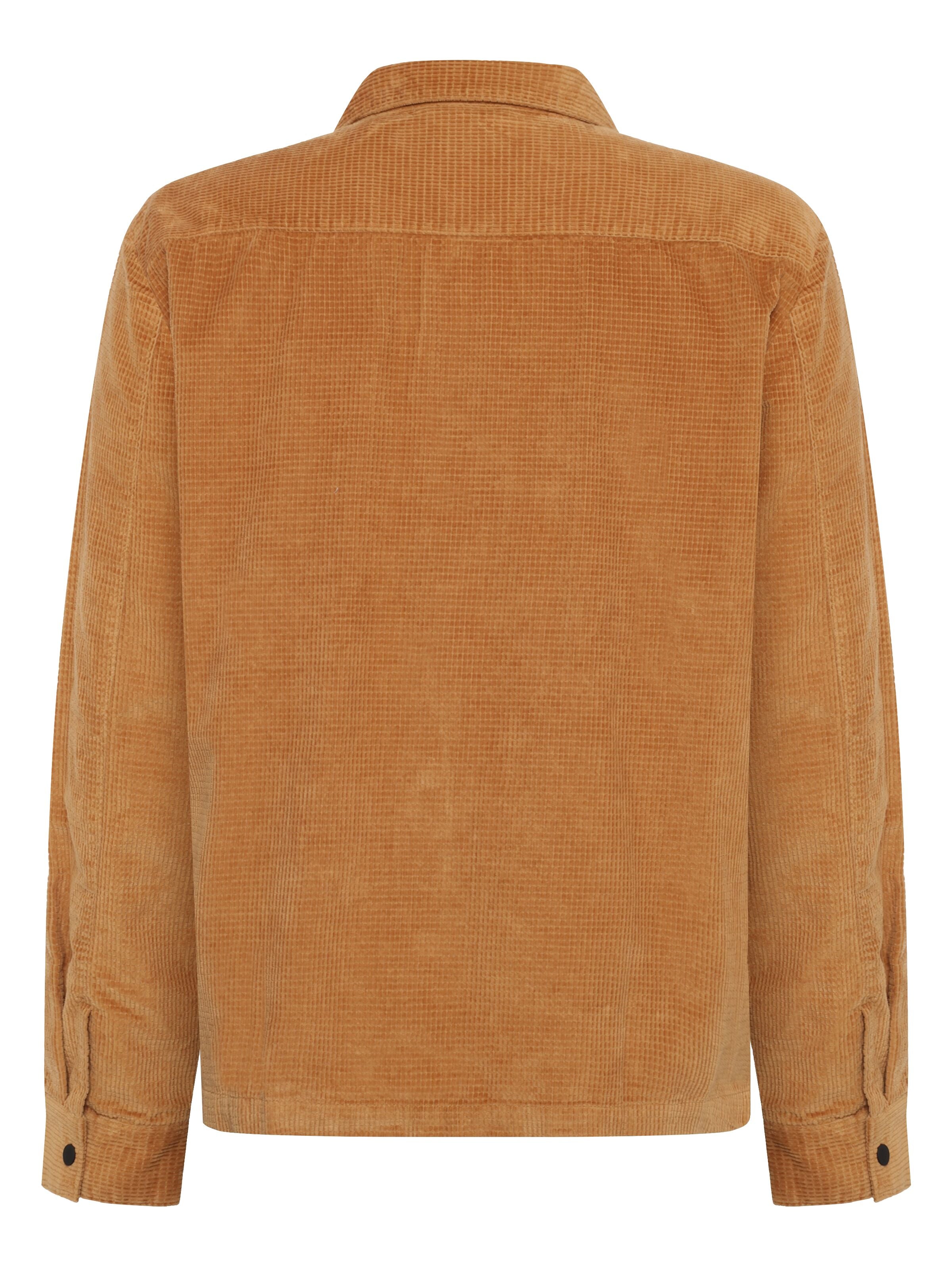 knowledge cotton apparel homme surchemise corduroy overshirt velours coton bio pomme cannelle l armoire poethique 3