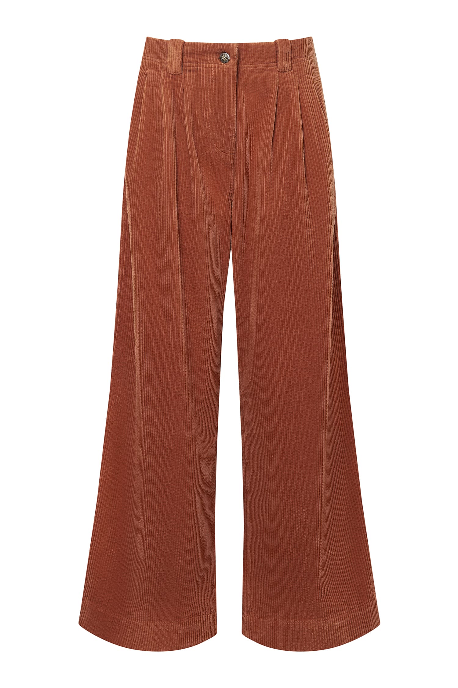 komodo femme pantalon lola orange gingembre coton bio l armoire poethique 1