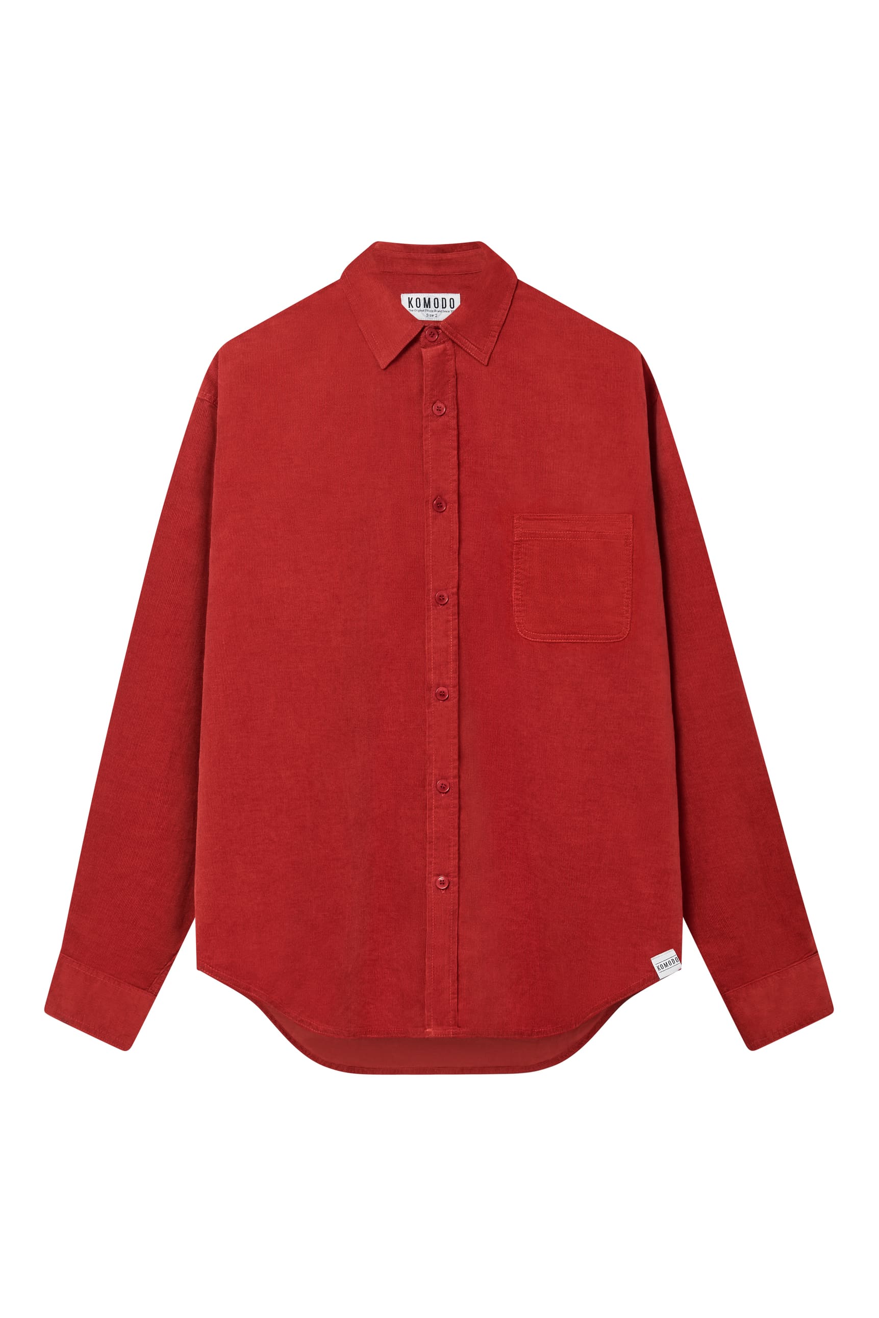 komodo homme chemise abel terracotta coton bio l armoire poethique  1