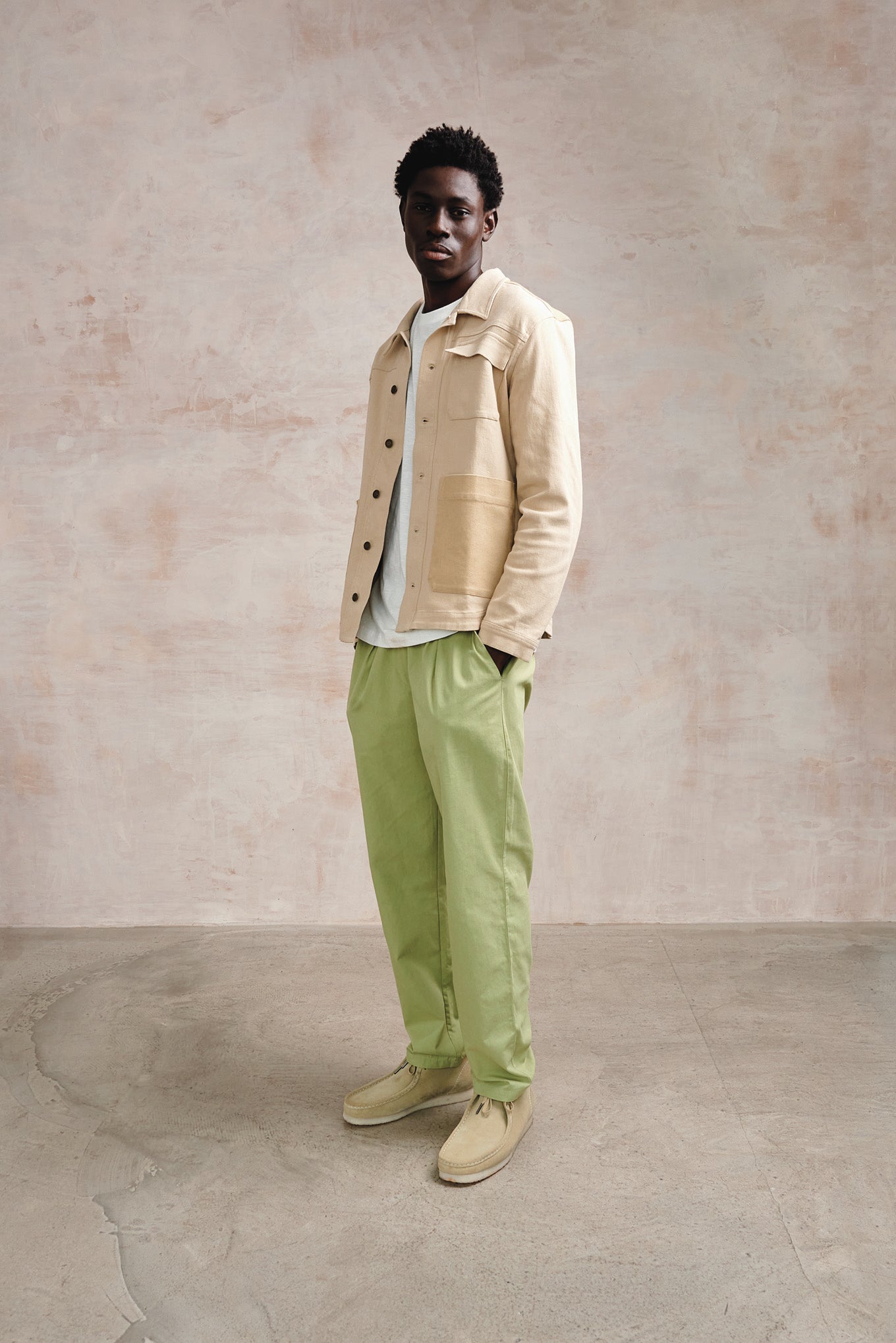 komodo homme veste christophe coton bio creme l armoire poethique 2