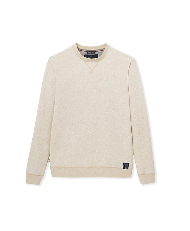 la gentle factory homme sweat paul matieres recyclees beige l armoire poethique 1