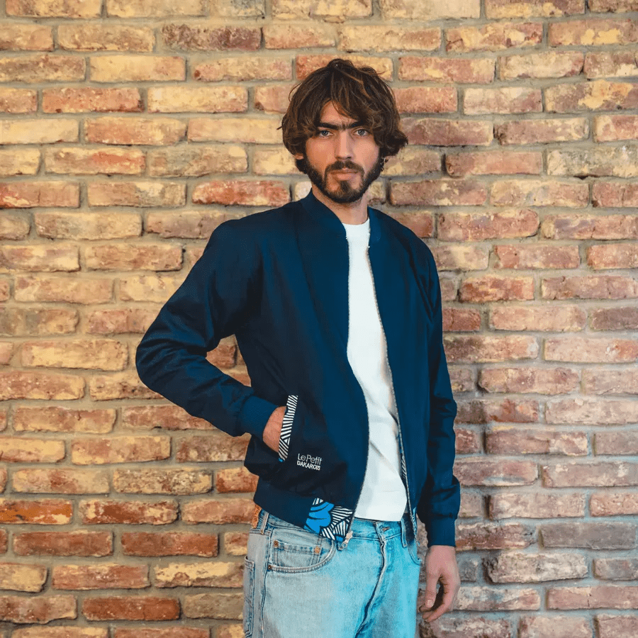 le petit dakarois unisexe bombers coton wax loumpoul saphir l armoire poethique 2