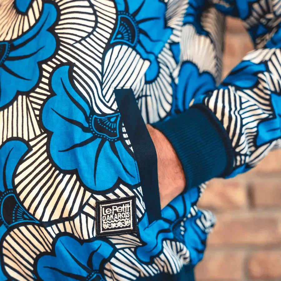 le petit dakarois unisexe bombers coton wax loumpoul saphir l armoire poethique 4