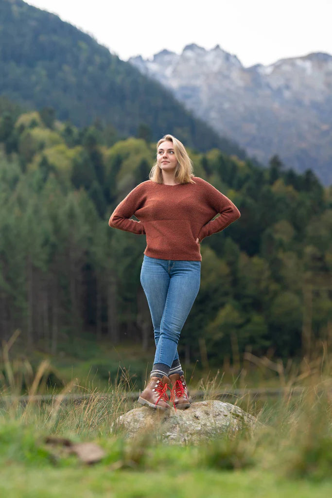 maison izard femme pull riu cognac laine l armoire poethique 1