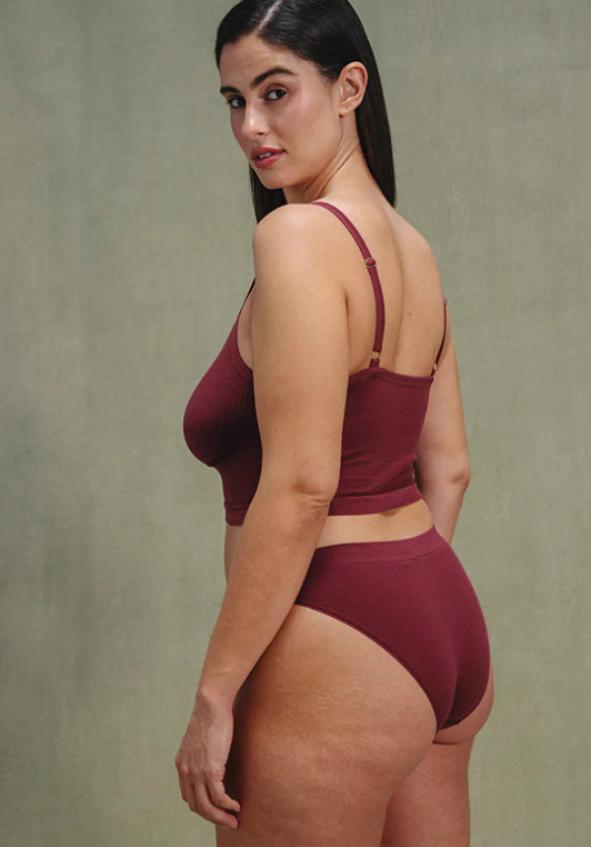 mina storm femme culotte kala lyocell dark grape bordeaux l armoire poethique 5