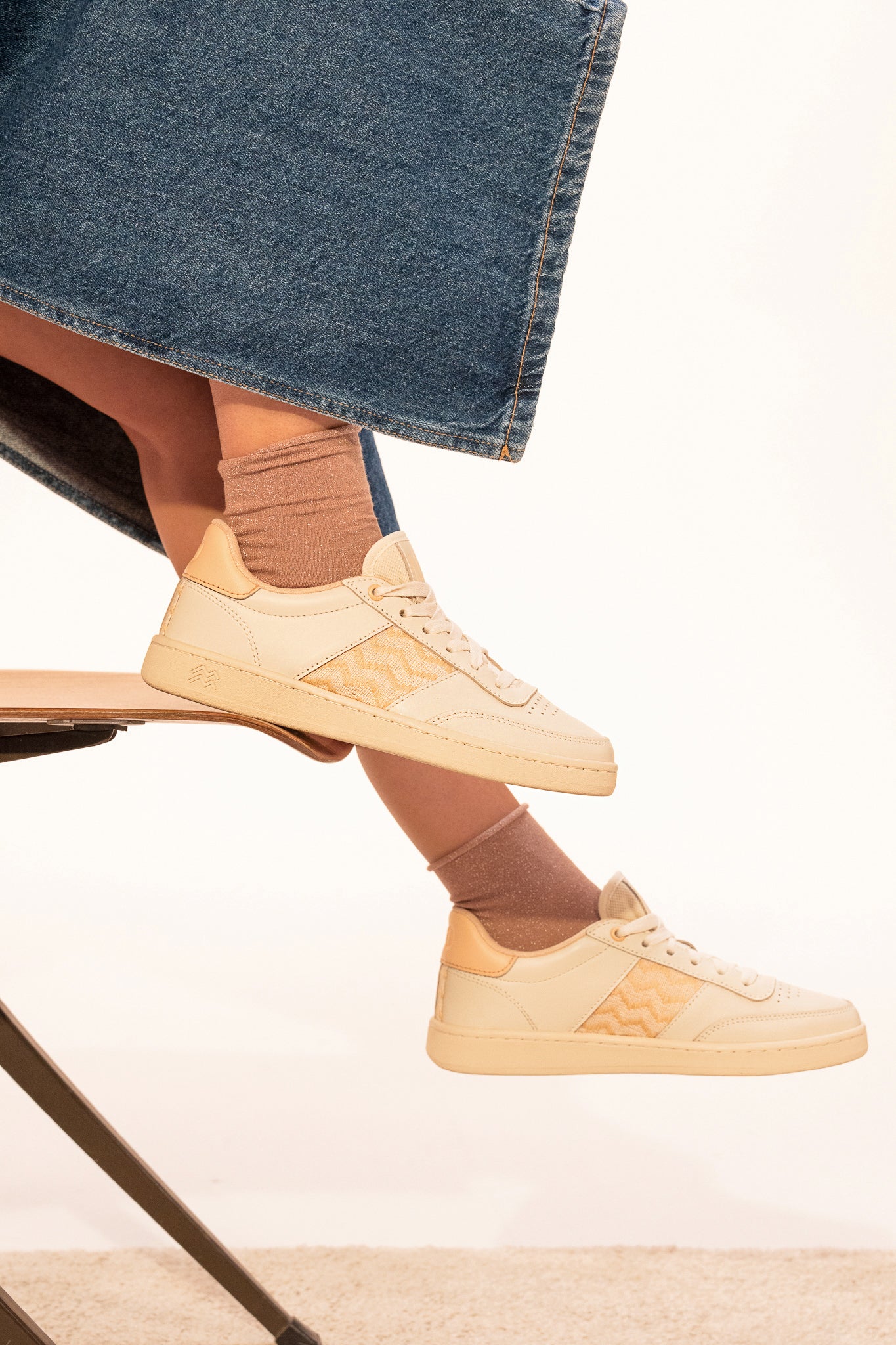 ngo shoes unisexe saigon 24 peach creme peche cuir l armoire poethique  1