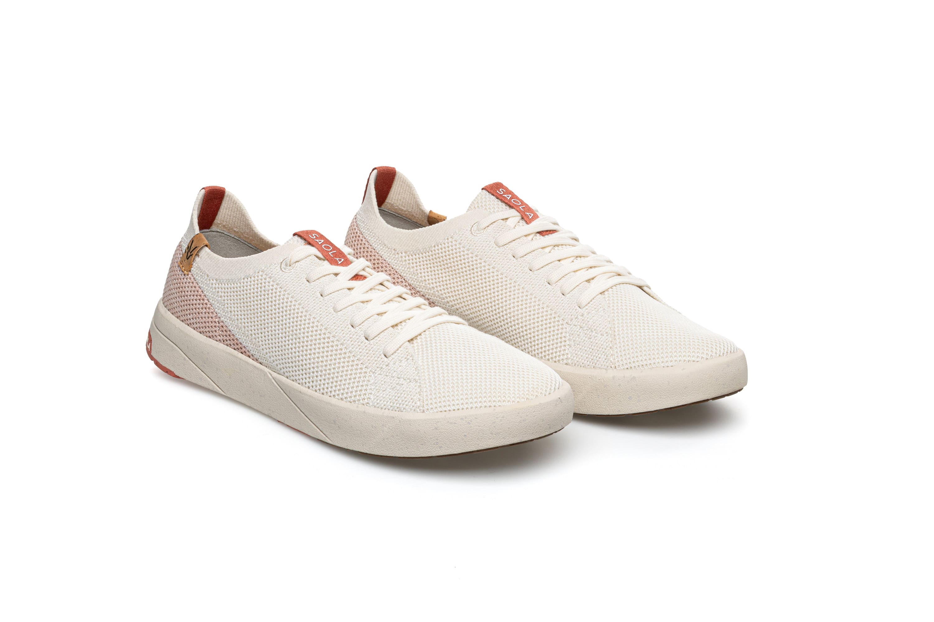 saola femme cannon knit 2 0 polyester recycle white rose l armoire poethique 2