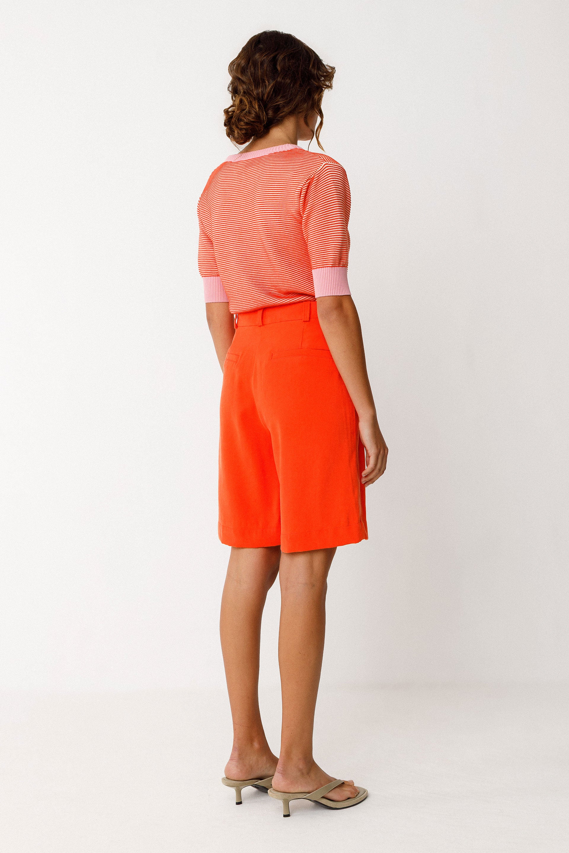 skfk femme bermuda laida orange lenzing ecovero l armoire poethique 4