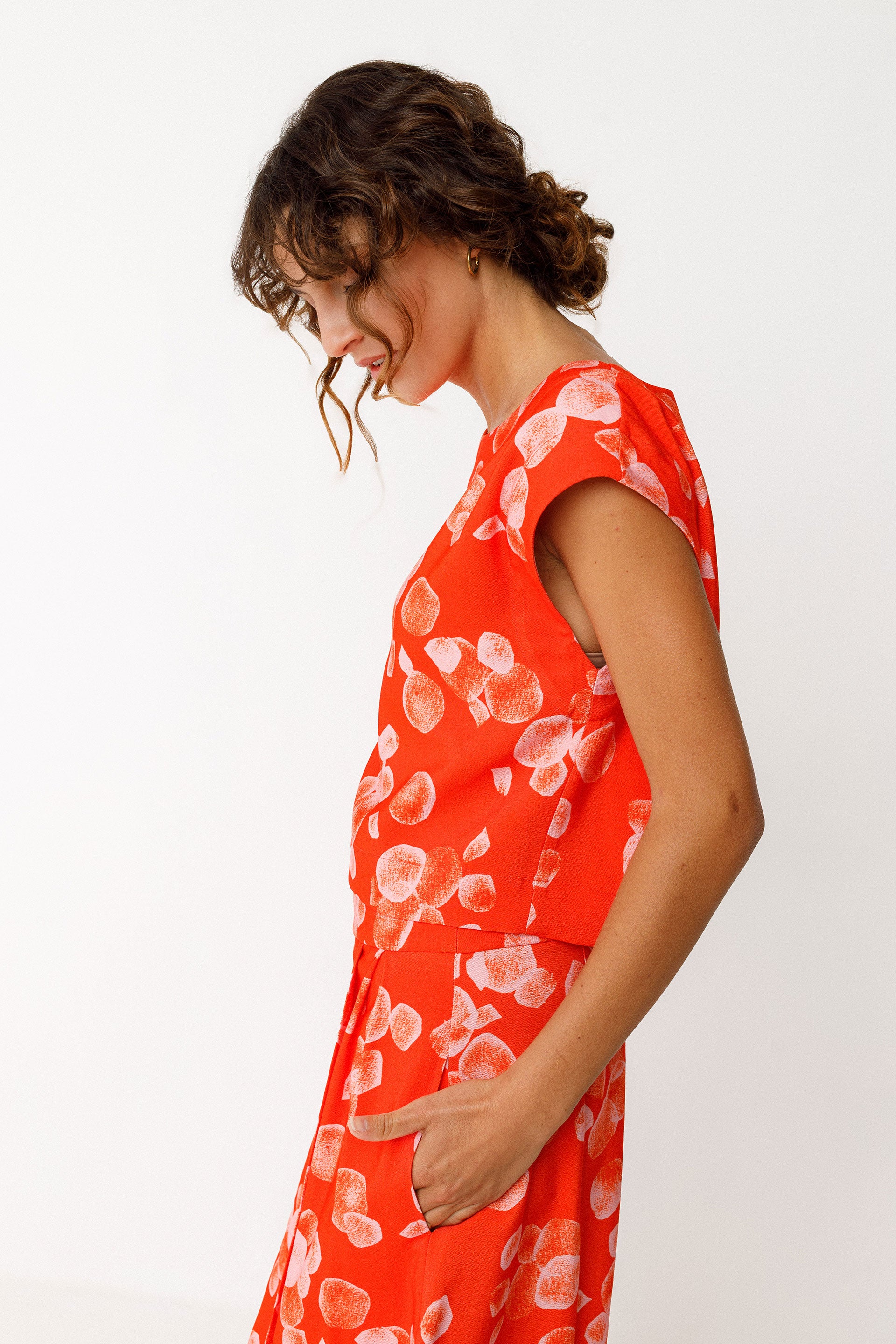 skfk femme blouse ahien cell orange lenzing ecovero l armoire poethique 3