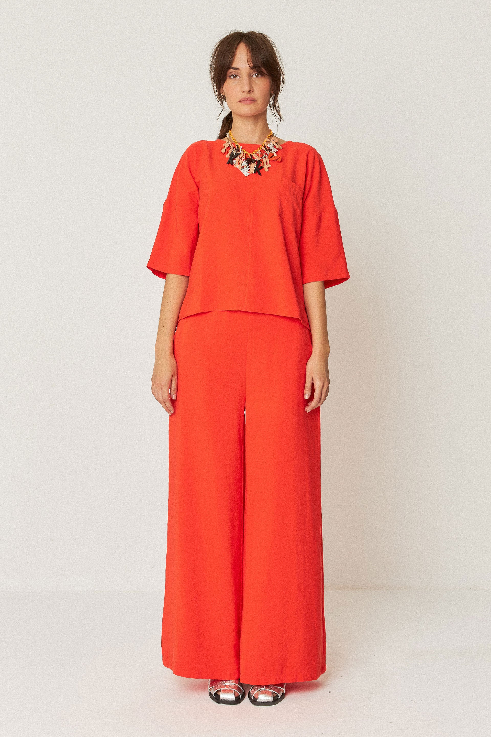 skfk femme blouse maitia rouge modal l armoire poethique 6