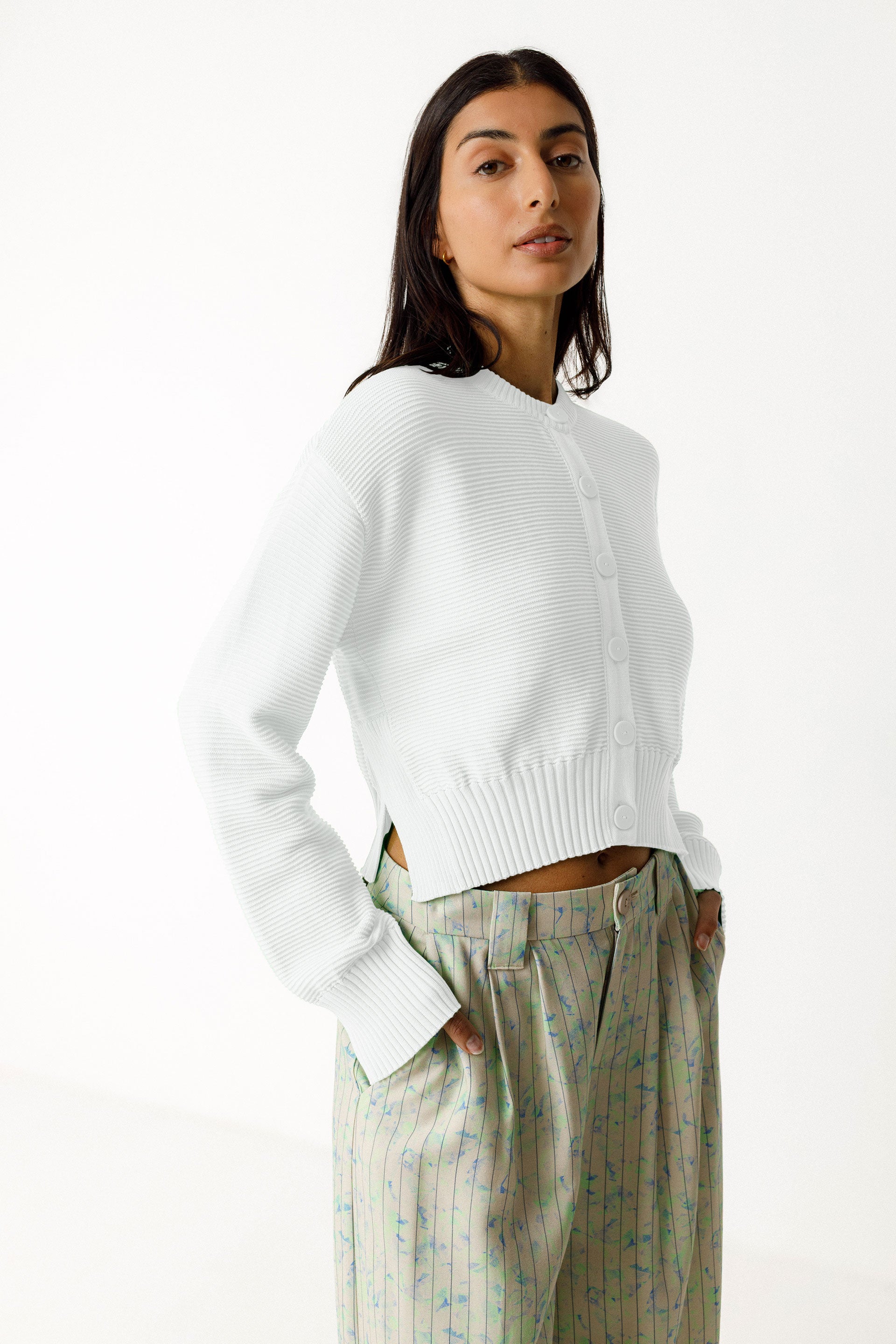 skfk femme cardigan belene blanc coton bio l armoire poethique 2