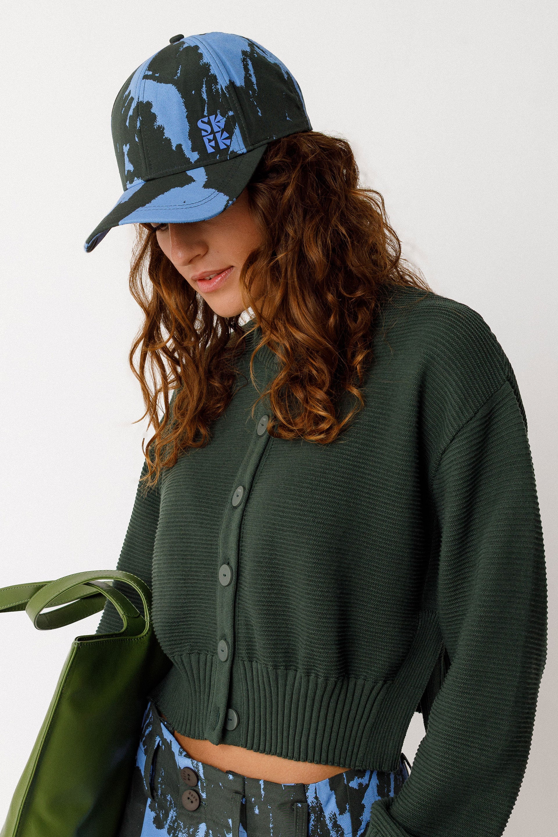 skfk femme cardigan belene vert coton bio l armoire poethique 4