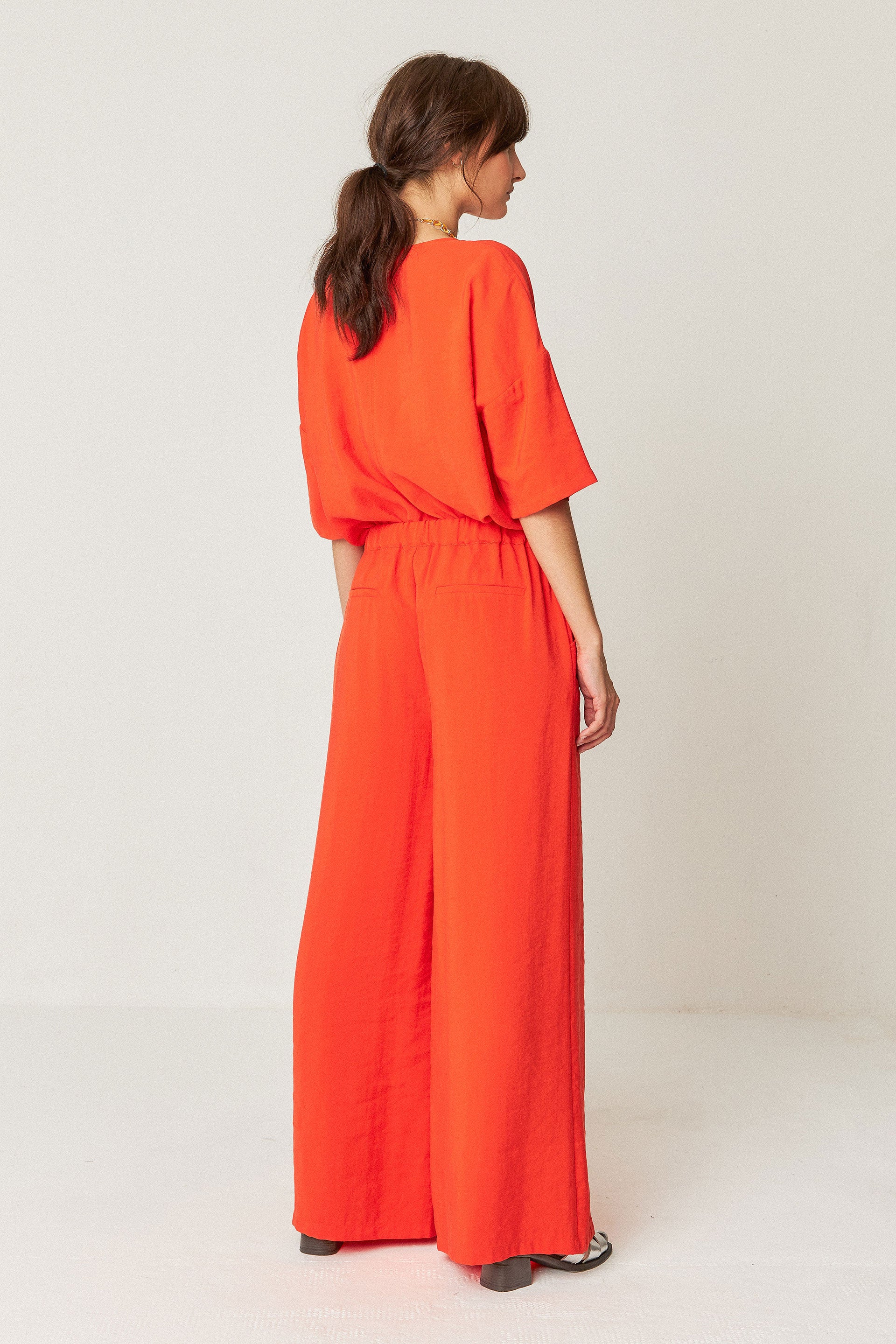 skfk femme pantalon klodin rouge modal l armoire poethique 2