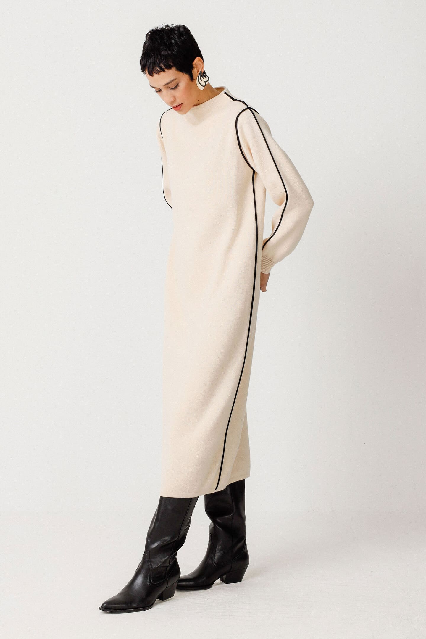 skfk femme pantalon leda creme coton bio l armoire poethique 3