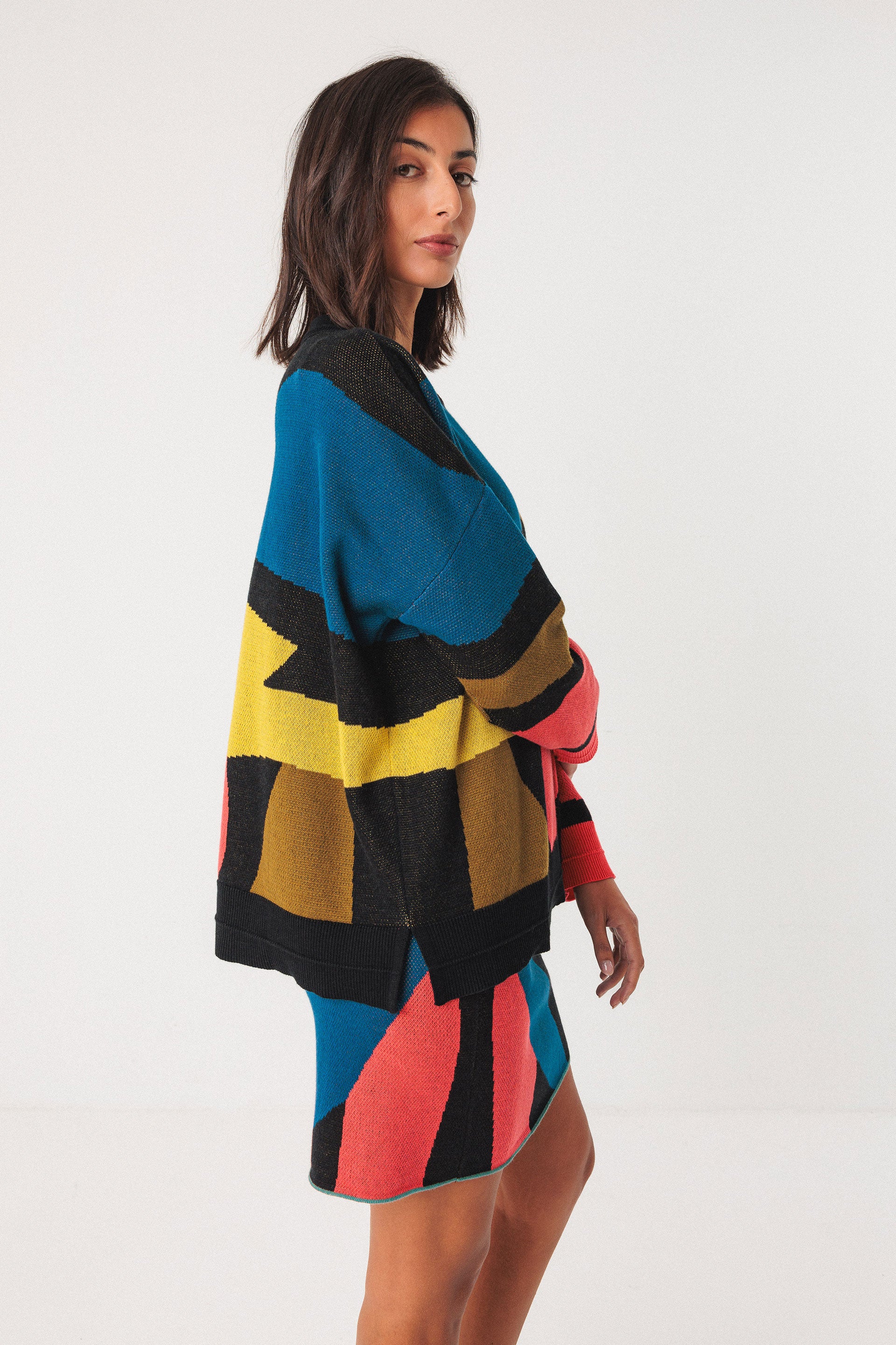 skfk femme pull lexa basterretxea coton bio multicolore l armoire poethique 3