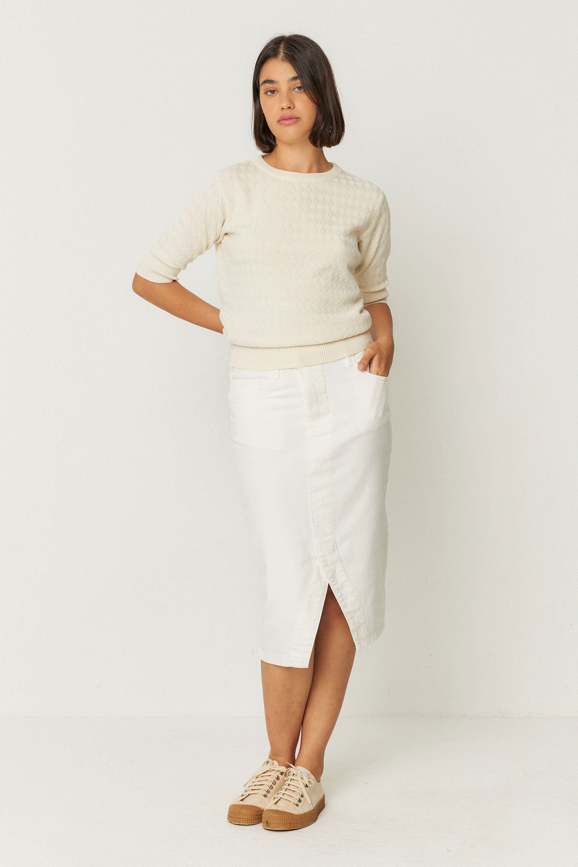 skfk femme pull muike creme coton bio l armoire poethique 2