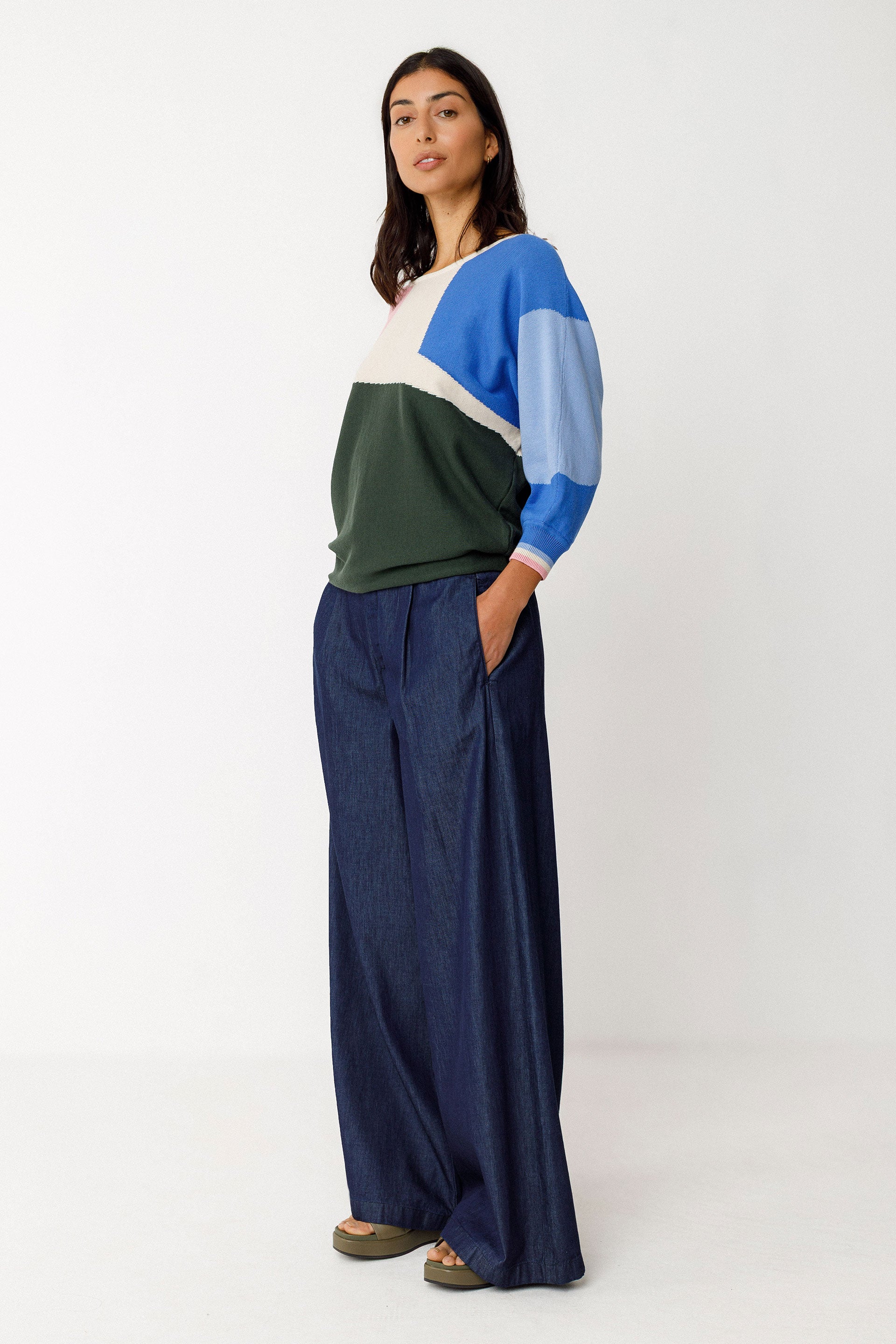 skfk femme pull naike multicolore coton bio l armoire poethique 3