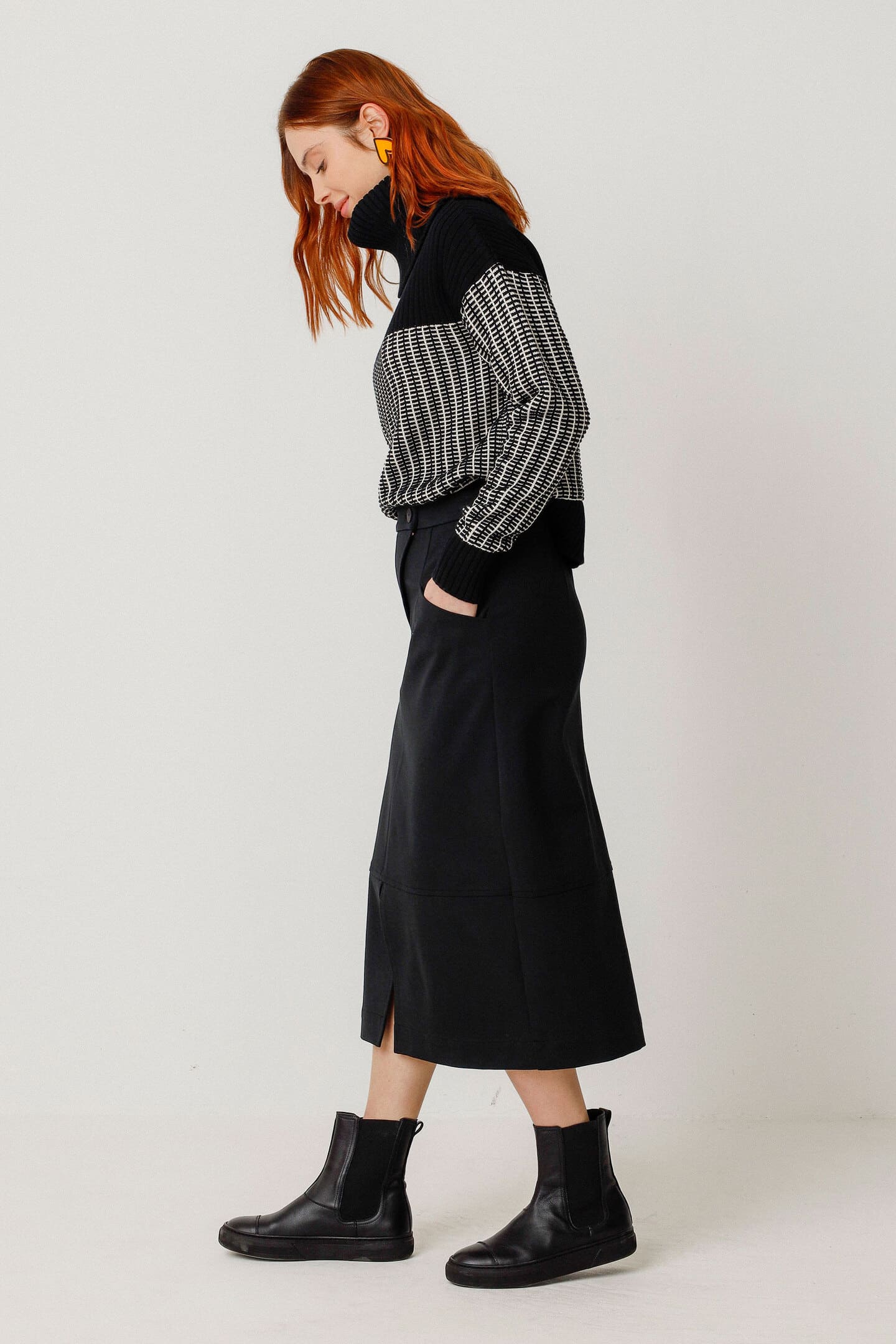 skfk femme pull rebeka noir coton bio l armoire poethique 3