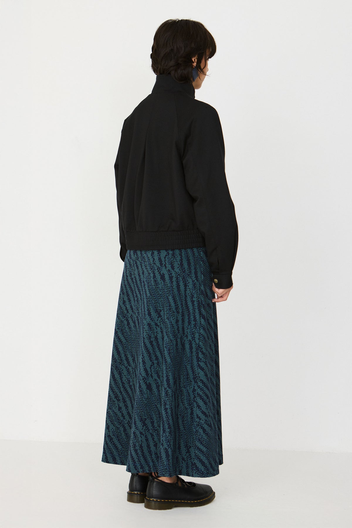 skfk femme veste blouson basoa modal noir l armoire poethique 1