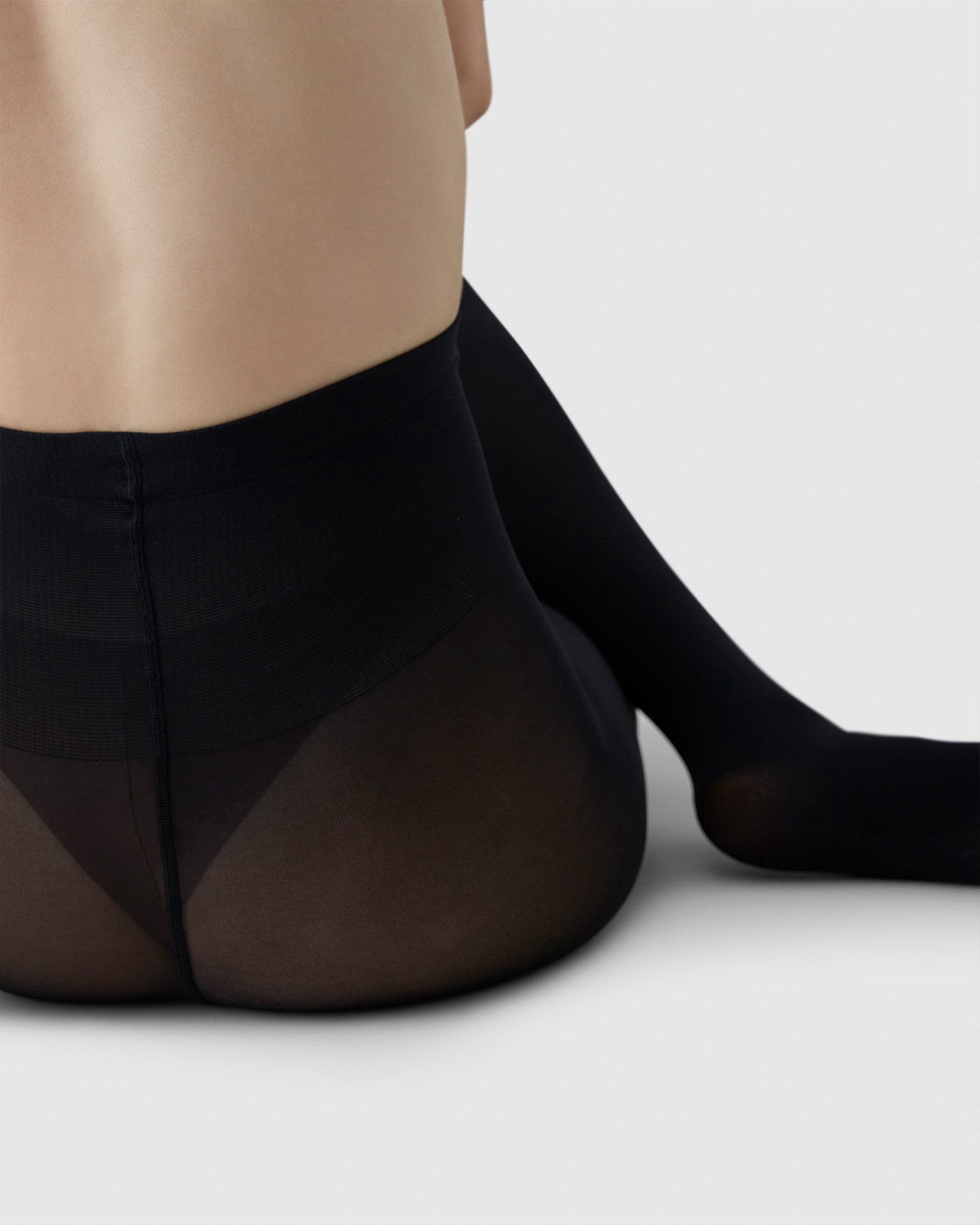 swedish stockings femme collants olivia premium noir polyamide recycle l armoire poethique 5