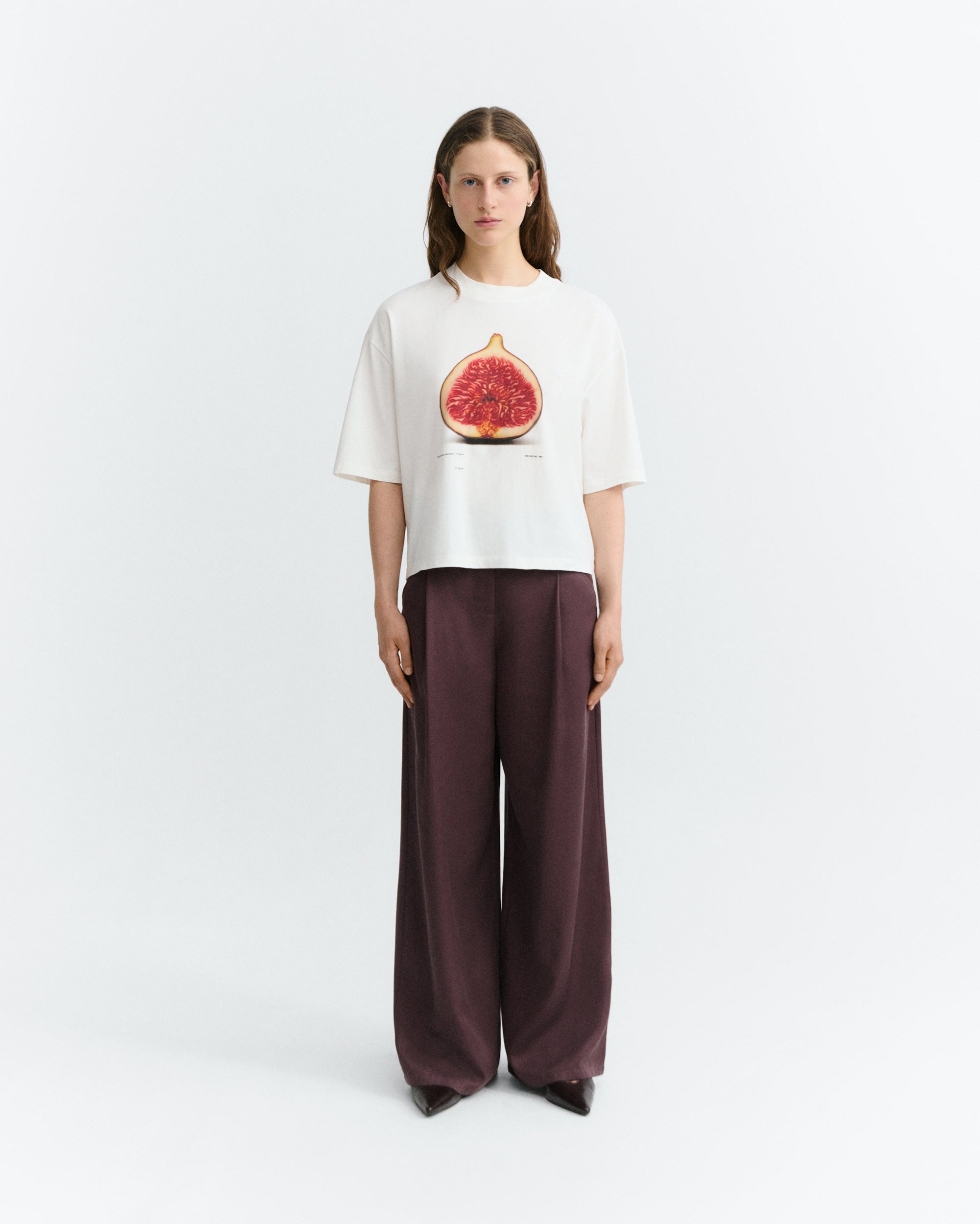 tee shirt figue en coton bio figa lena blanc thinking mu femme t shirt figa lena blanc coton bio l armoire poethique 2