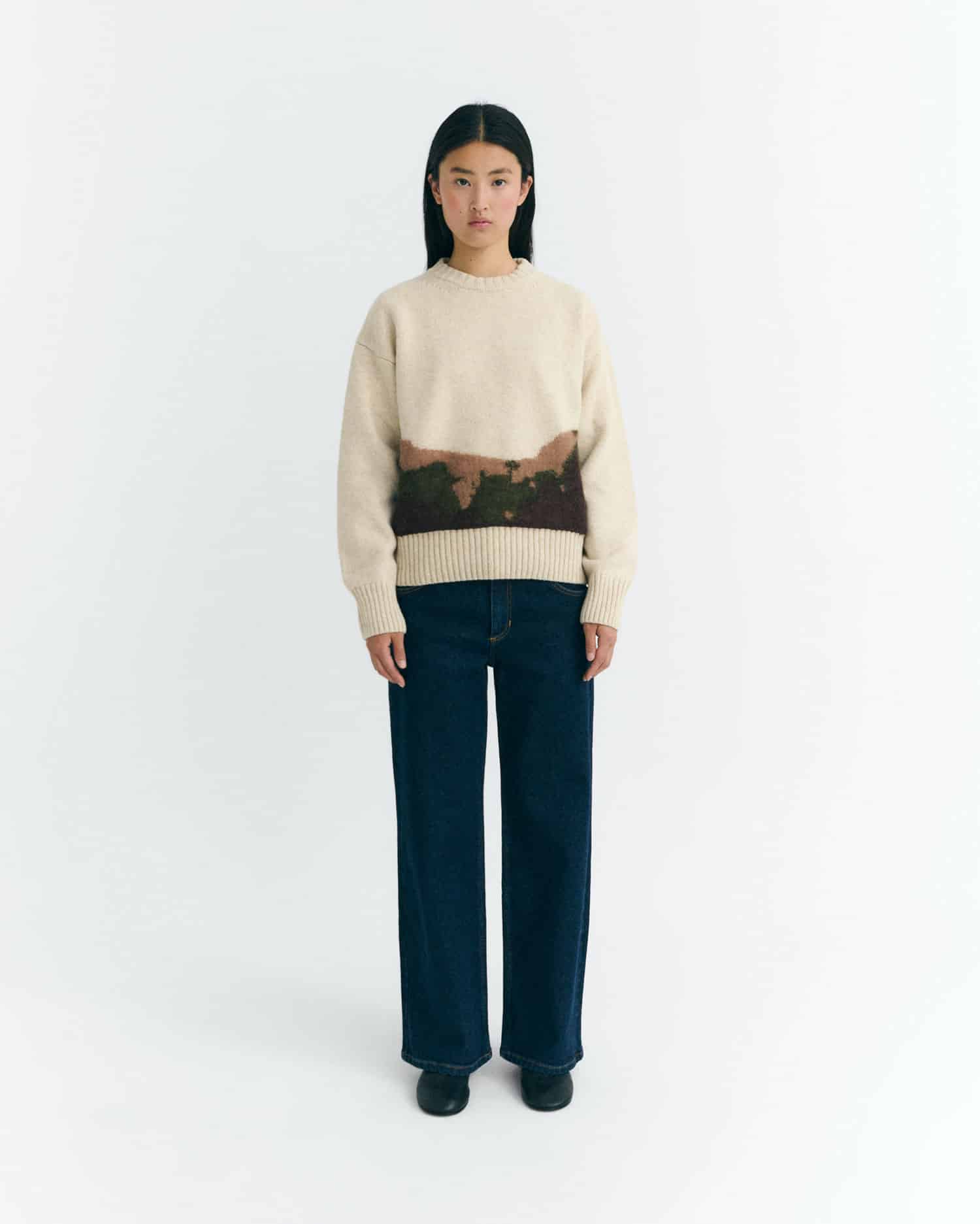 thinking mu femme pull petra creme laine l armoire poethique 2