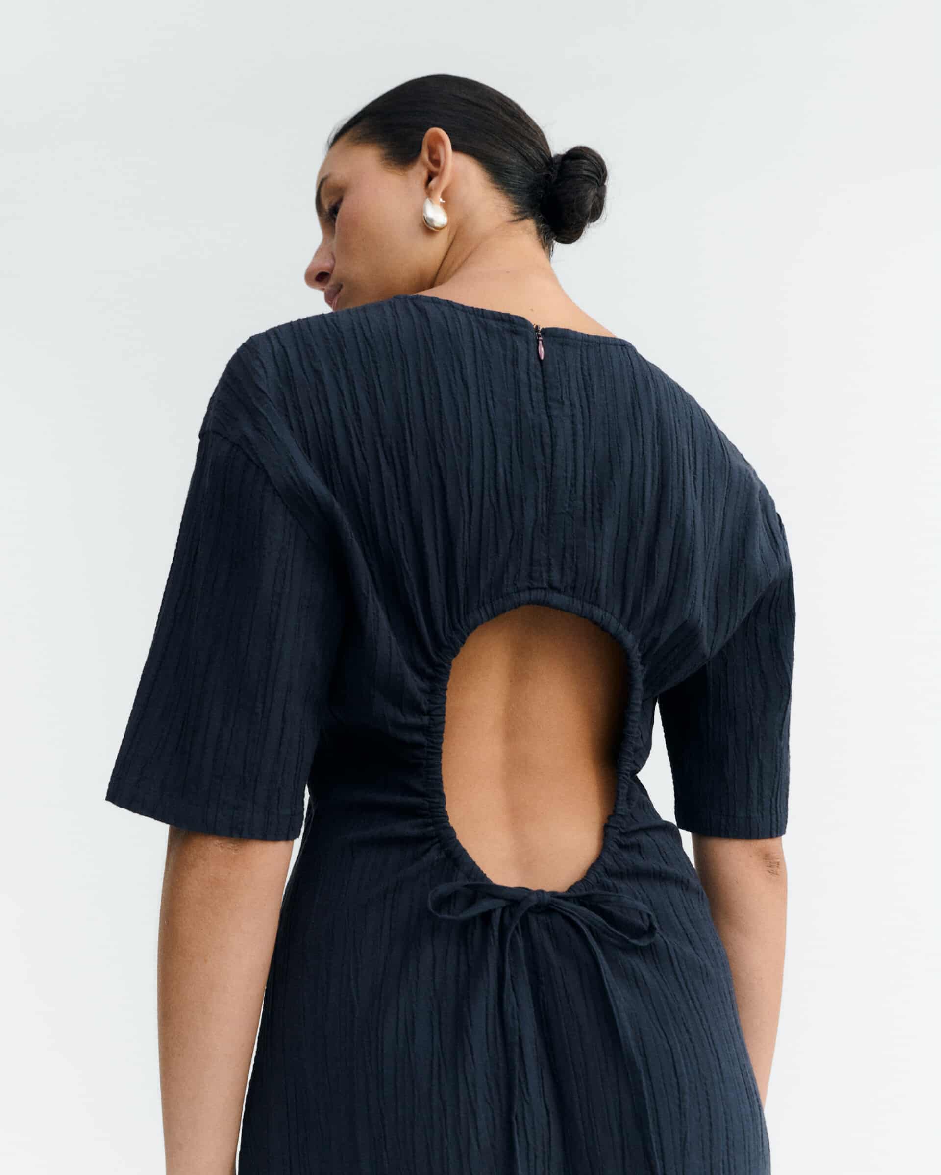 thinking mu femme robe kina bleu coton bio l armoire poethique 5