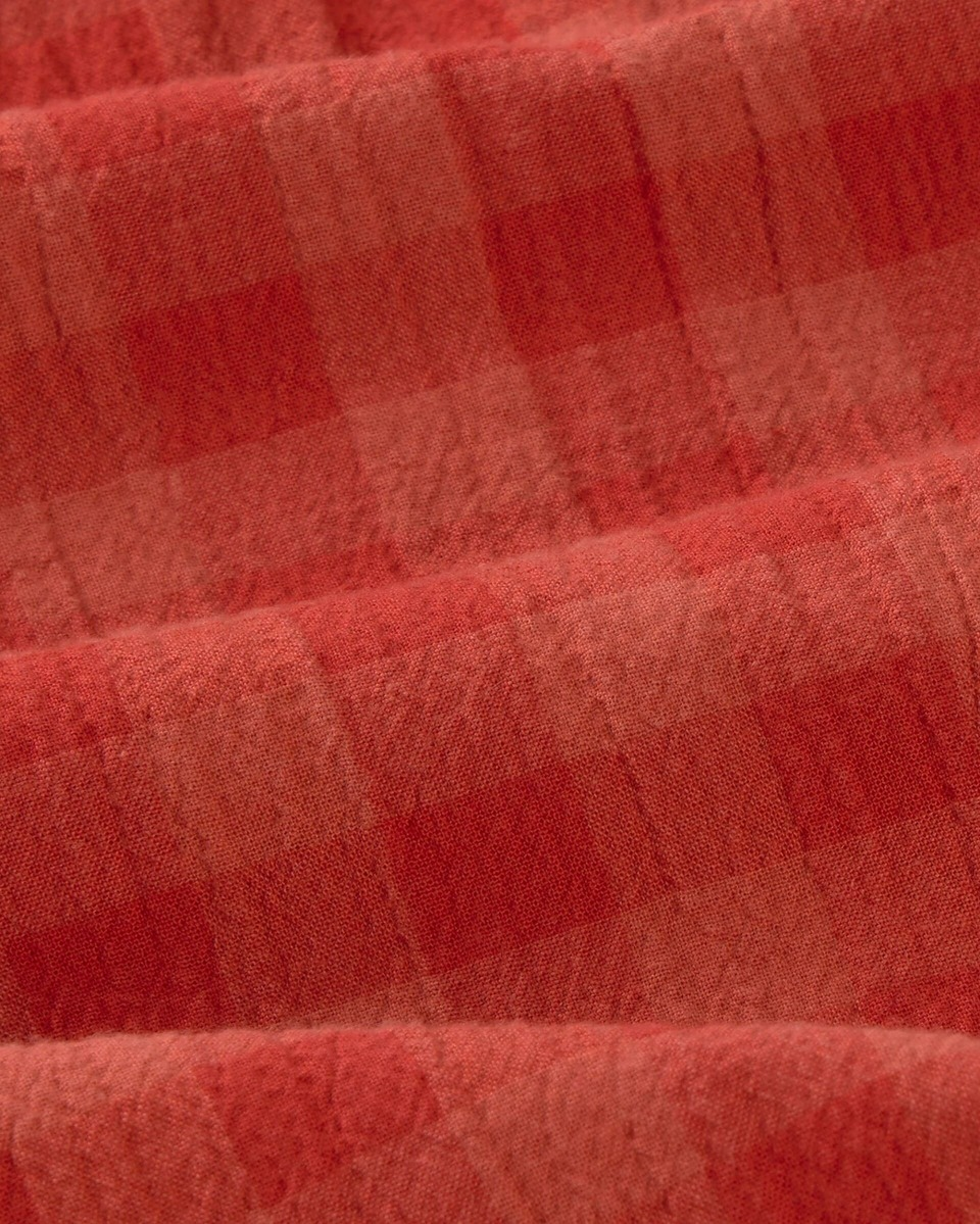 thinking mu femme short seersucker geraldine rouge coton bio l armoire poethique 2