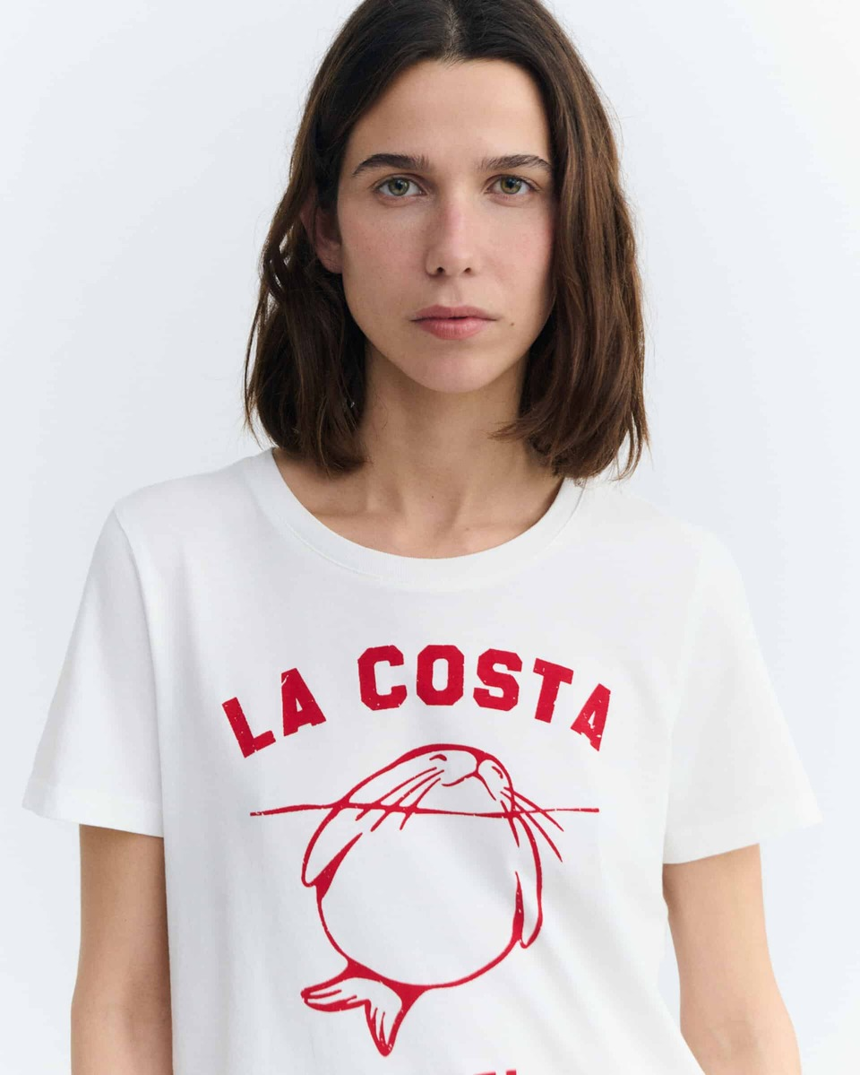 thinking mu femme t shirt animal motel ida blanc rouge coton bio l armoire poethique 5