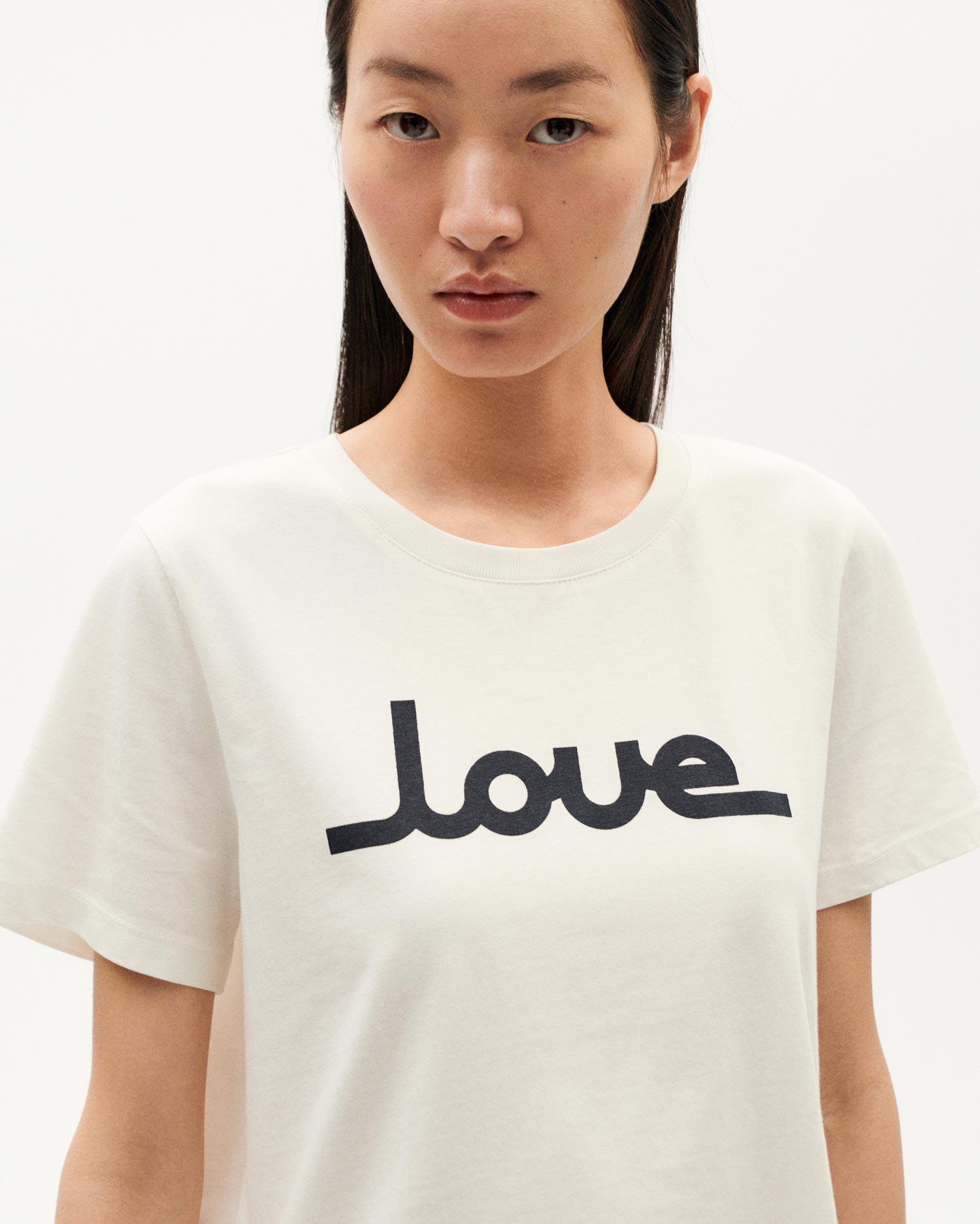 thinking mu femme t shirt love ida blanc coton bio l armoire poethique 4