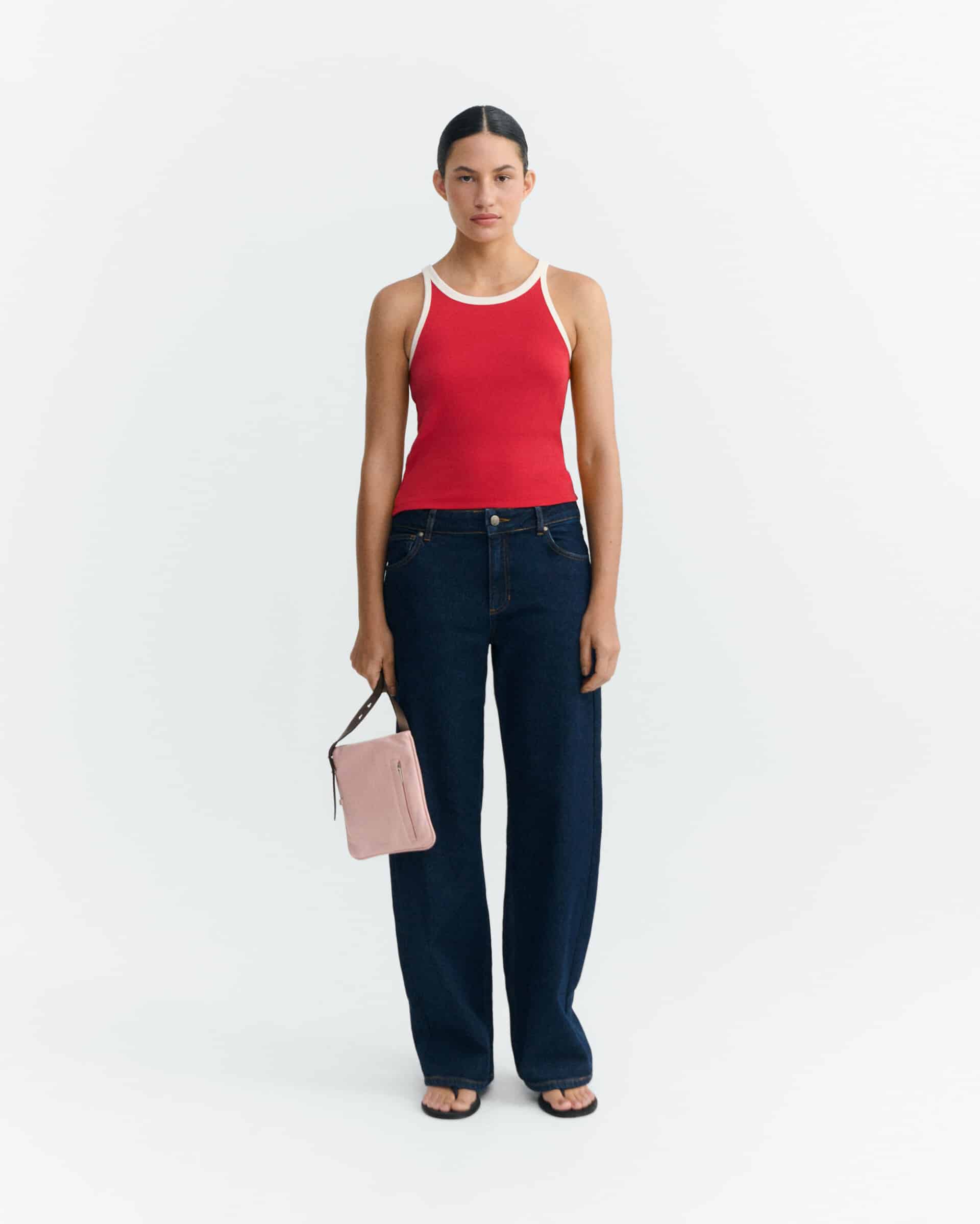 thinking mu femme top harriet rouge blanc coton bio l armoire poethique 2