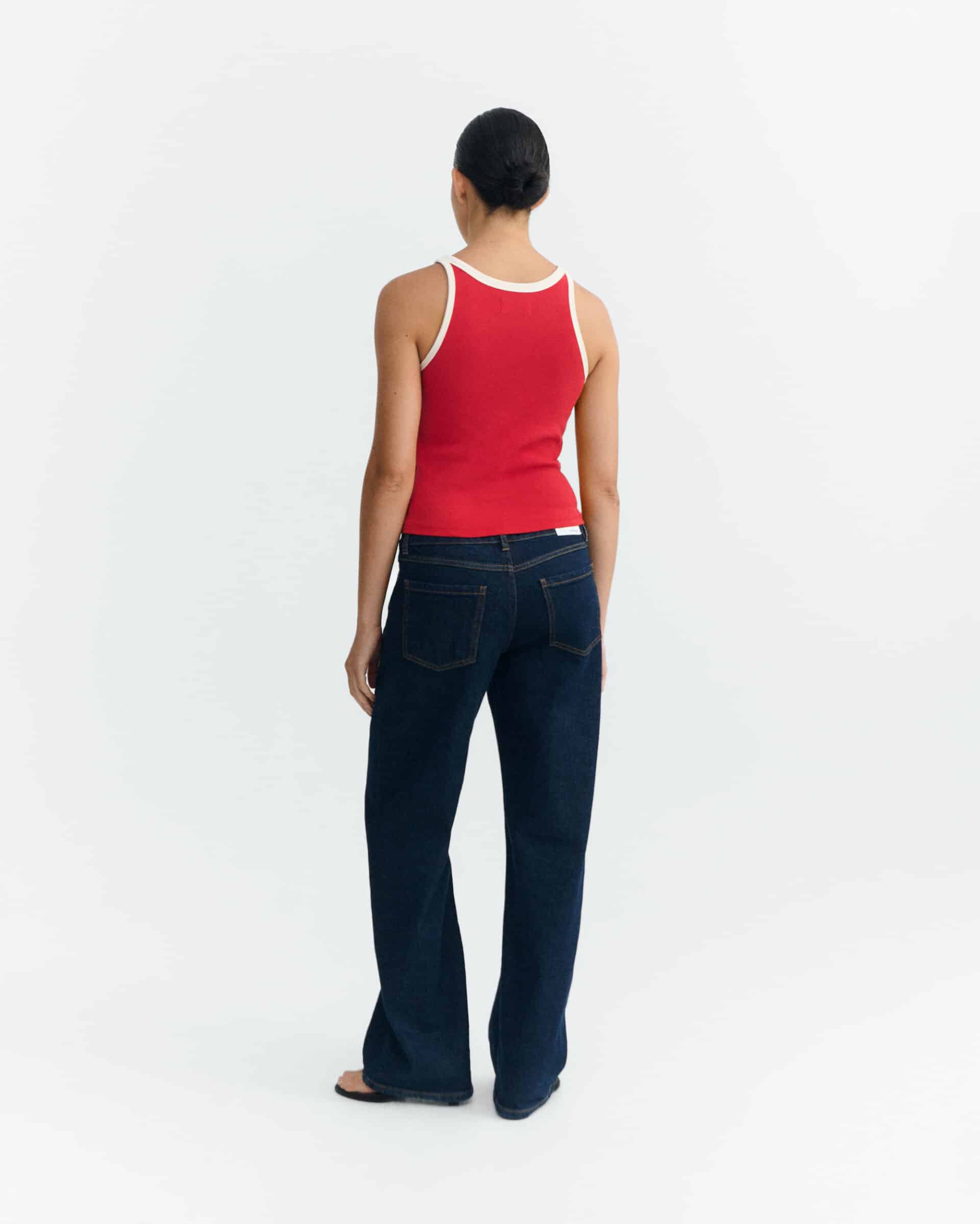 thinking mu femme top harriet rouge blanc coton bio l armoire poethique 3
