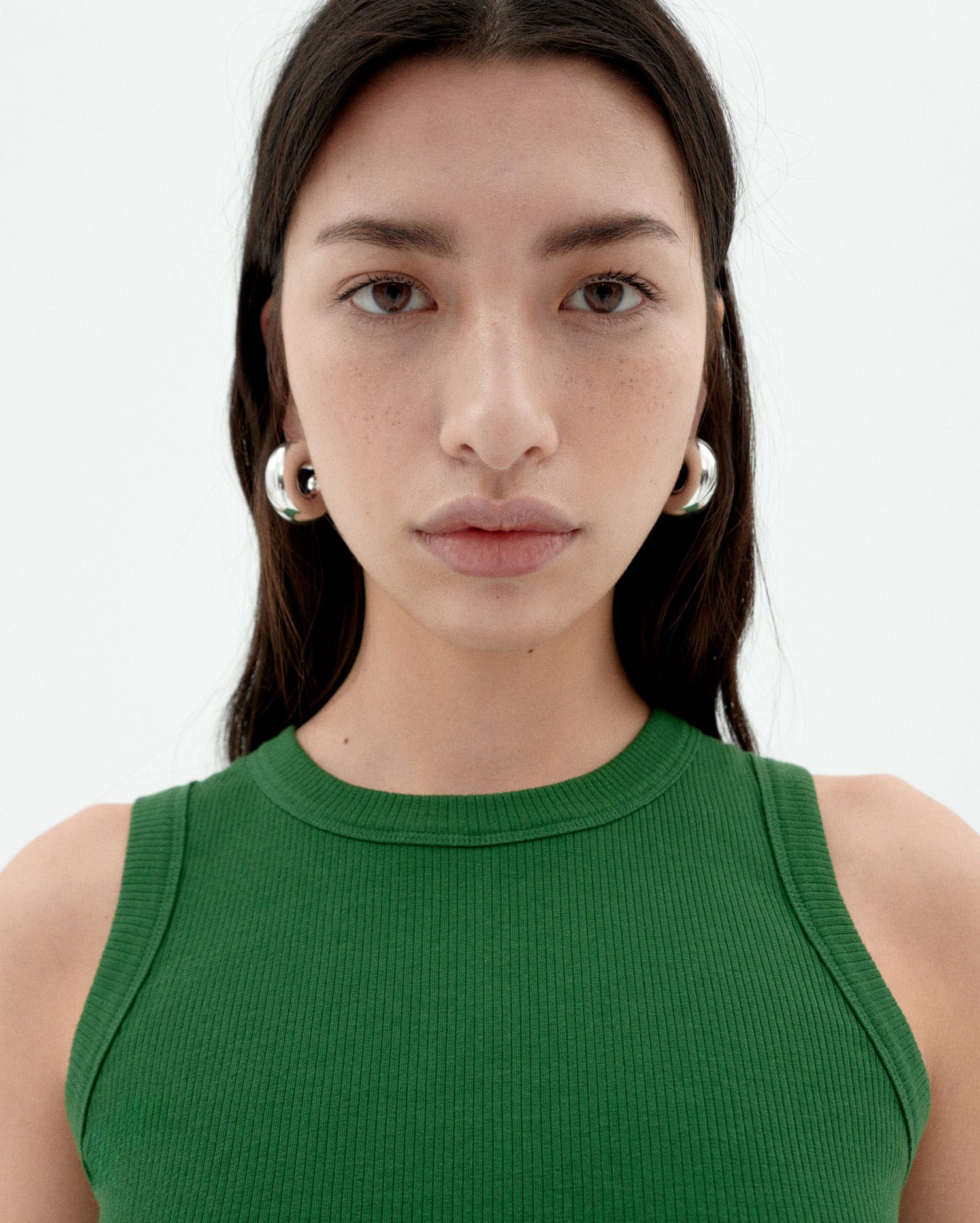 thinking mu femme top juliette vert aneth coton bio l armoire poethique  3