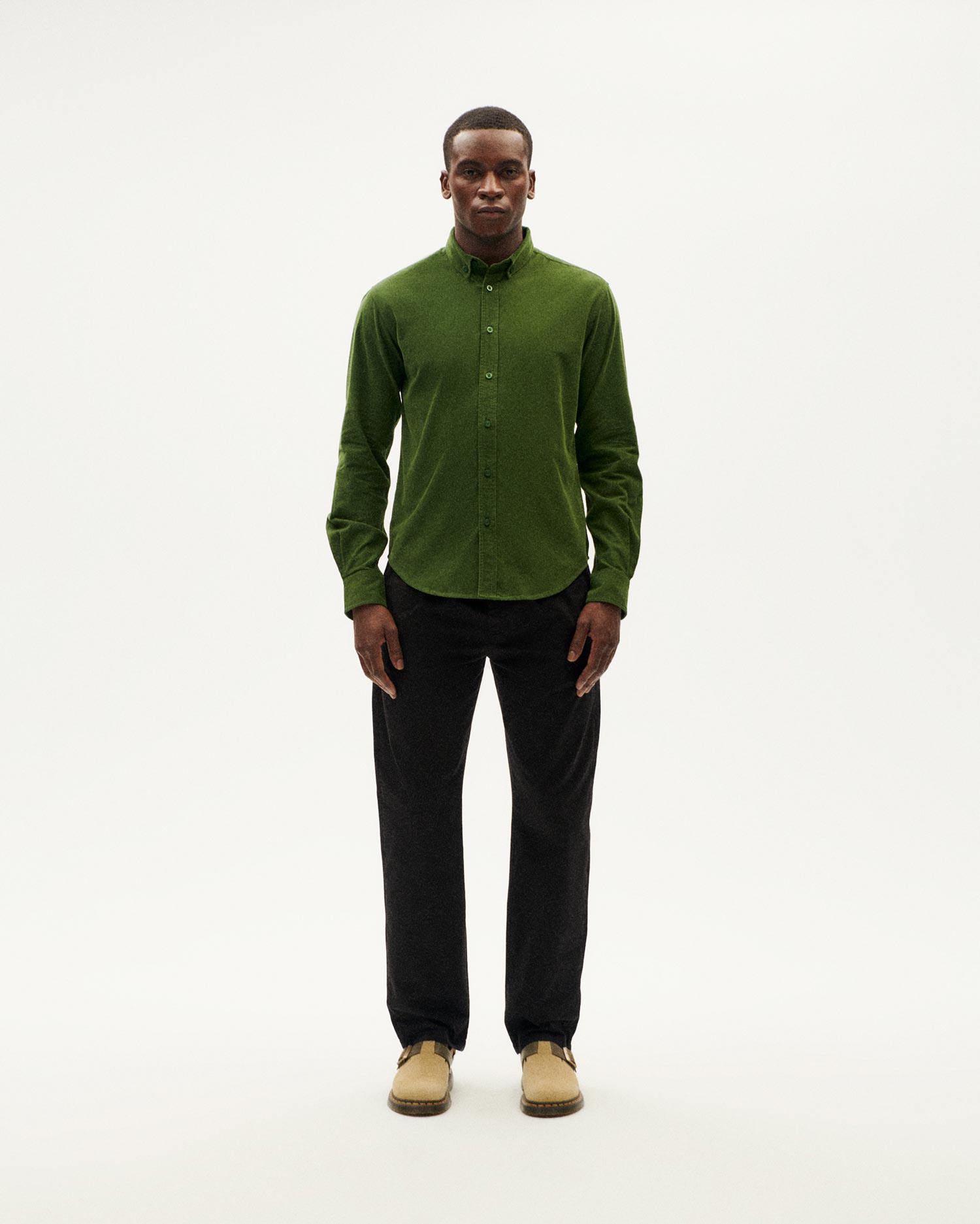 thinking mu homme chemise ant vert coton bio l armoire poethique 4