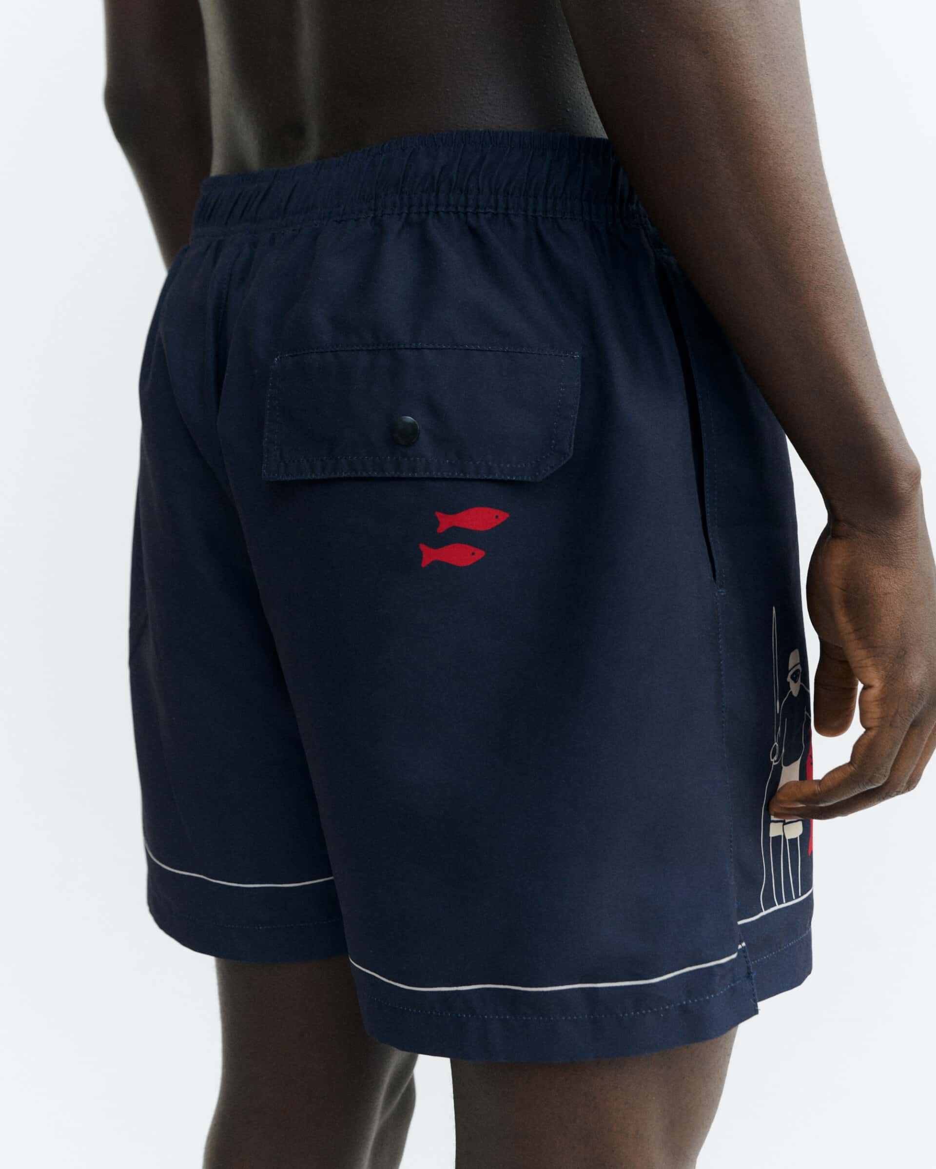 thinking mu homme short de bain pescadors liu bleu polyester recycle l armoire poethique 4