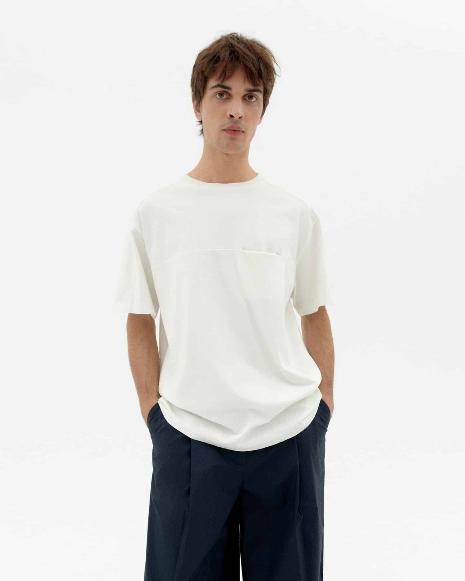 thinking mu homme t shirt hank blanc coton bio l armoire poethique  1