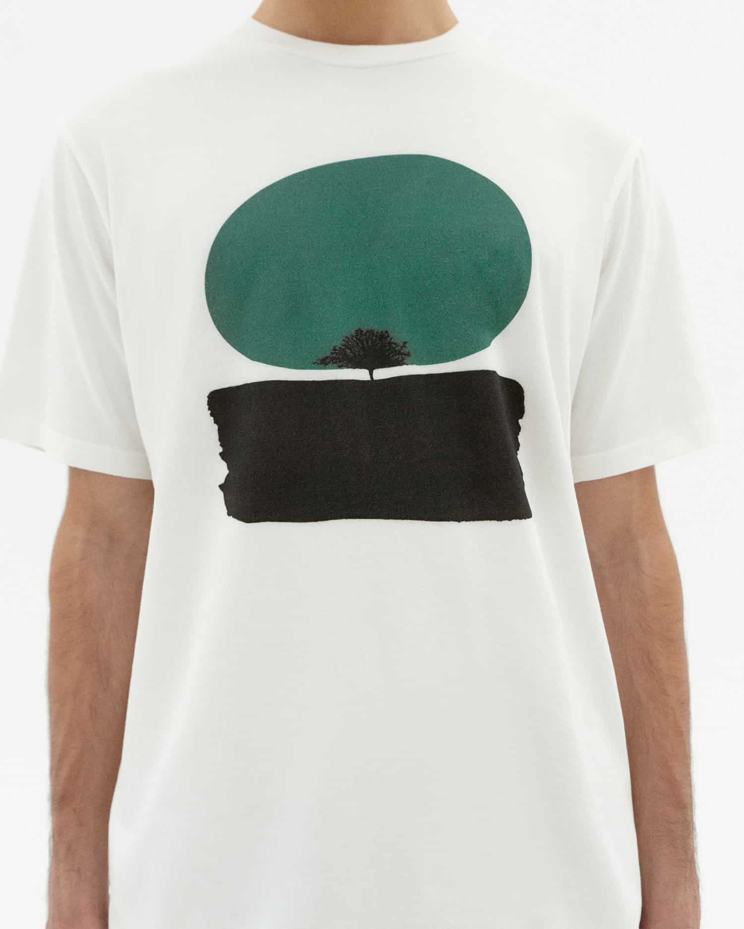 thinking mu homme t shirt trees zach blanc coton bio l armoire poethique 3