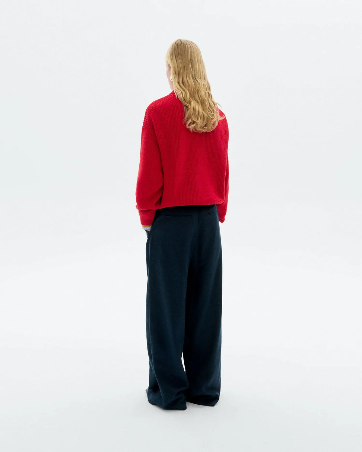 thinking mu pull en coton bio carmen rouge l armoire poethique