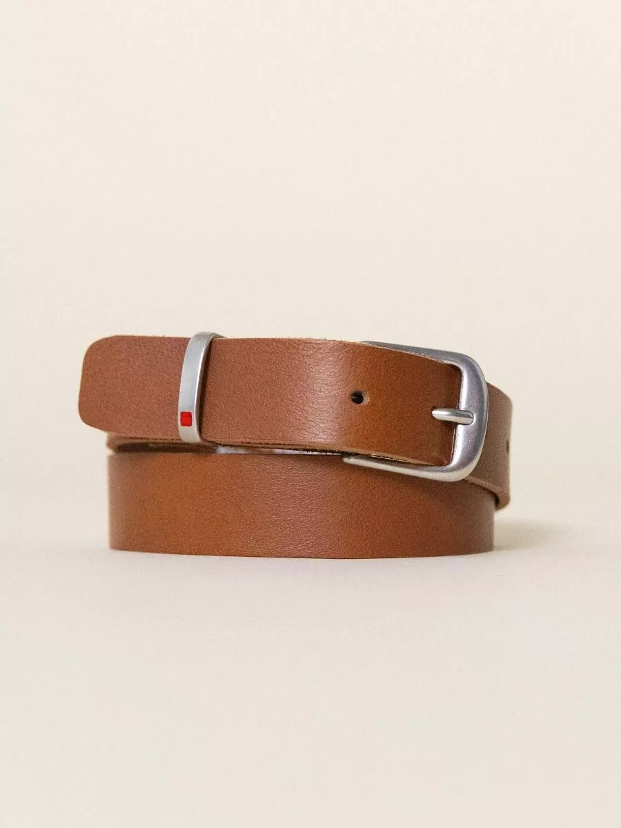 1083 femme ceinture 821 boucle carrond cuir camel l armoire poethique  1 