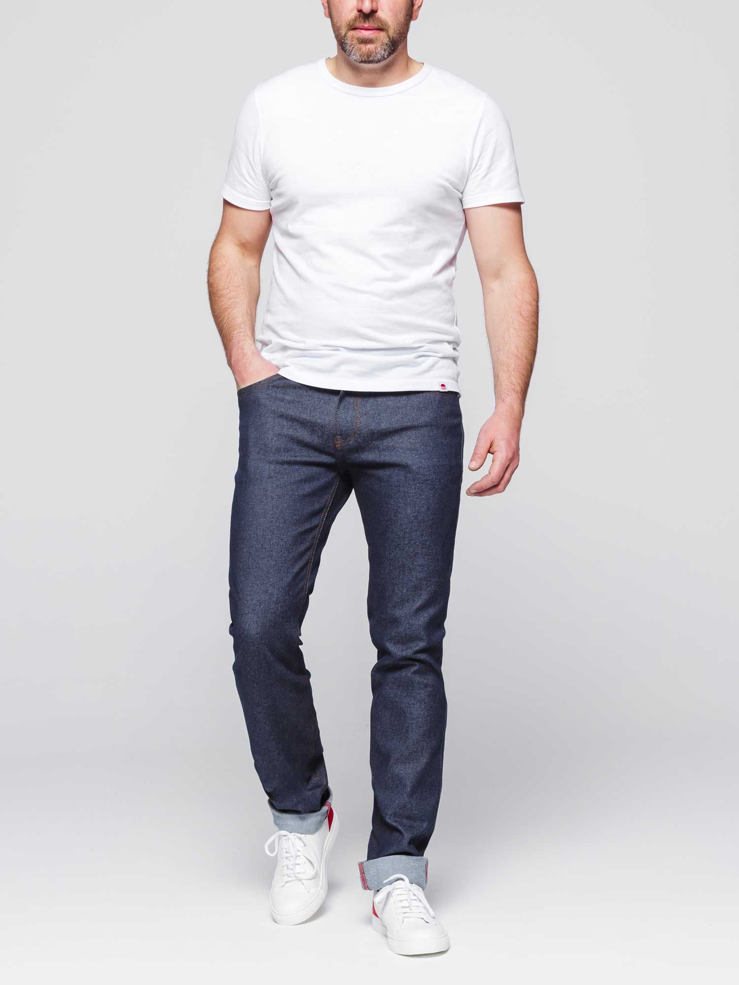 1083 homme 103N superdenim flex coton bio indigo brut indigo brut l armoire poethique  4 