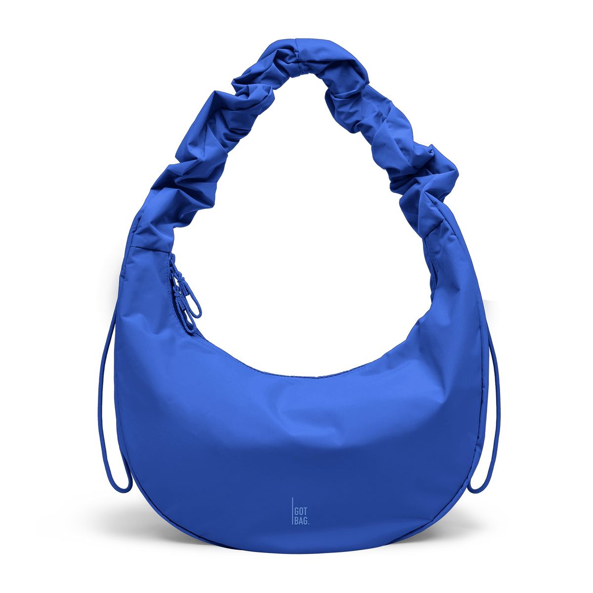 MOON BAG RUFFLE cobalt 01 front shadow