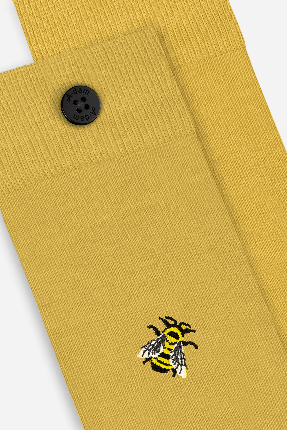 a dam homme chaussette box abeilles miel coton bio jaune blanc l armoire poethique  2 