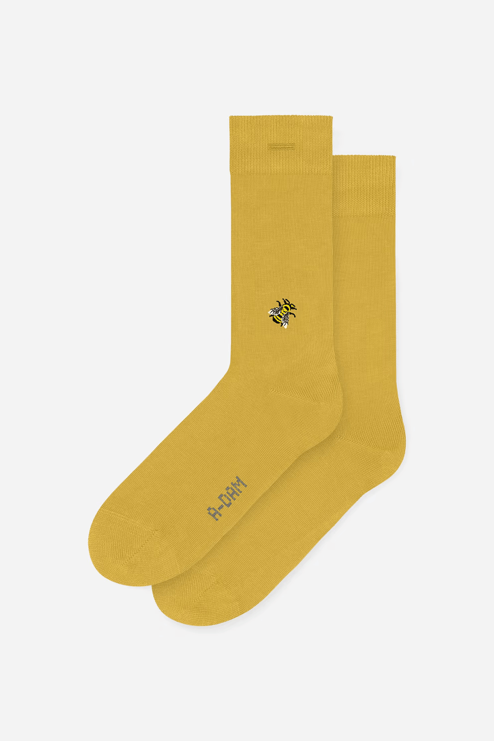 a dam homme chaussette box abeilles miel coton bio jaune blanc l armoire poethique  3 