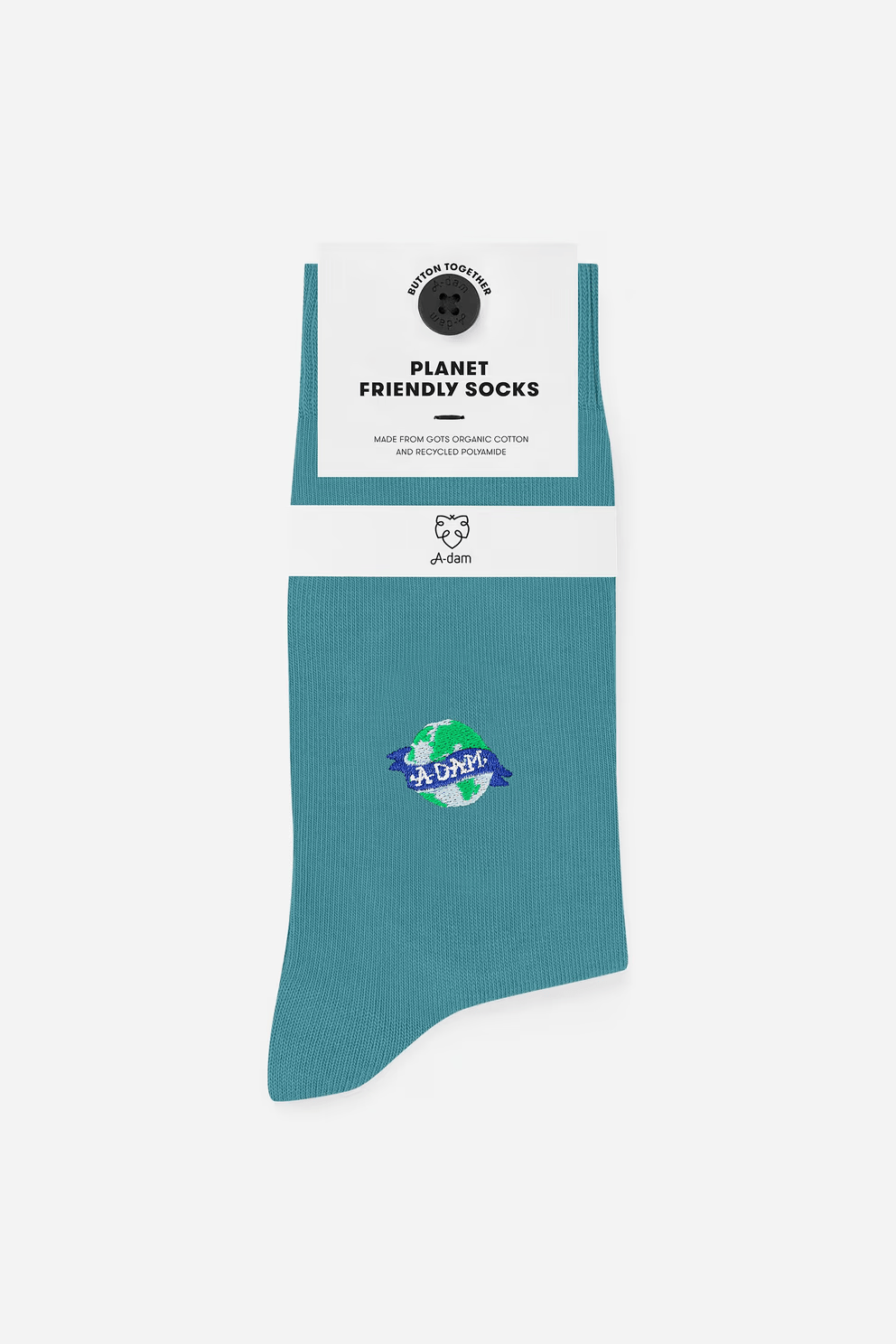 a dam homme chaussette globe coton bio bleu l armoire poethique  4 