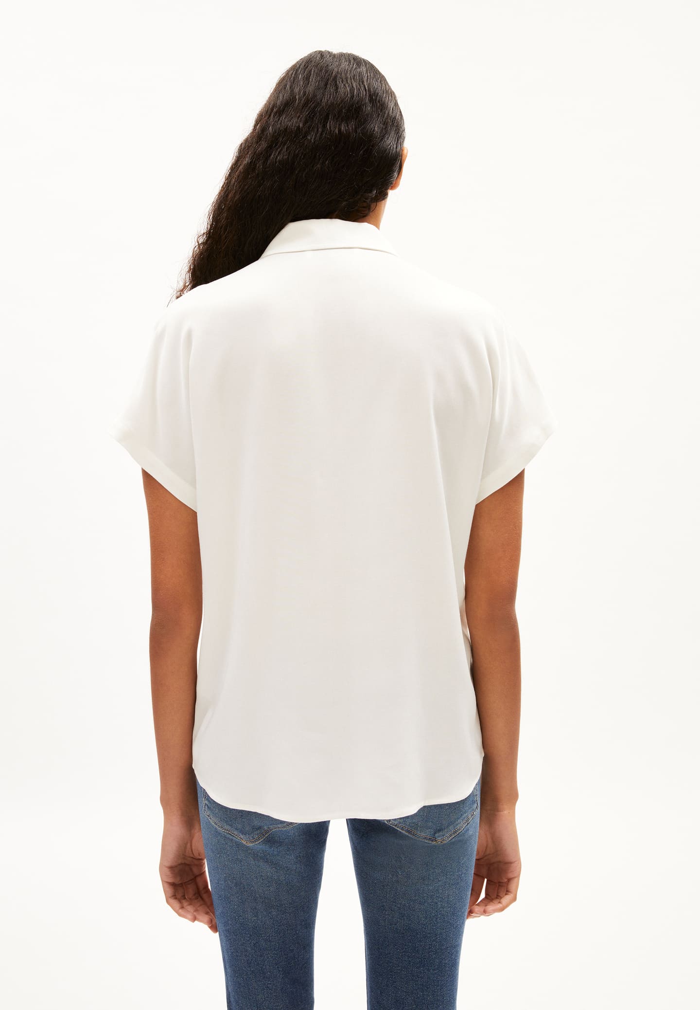 Blouse en lenzing ecovero larisaana · blanc cassé