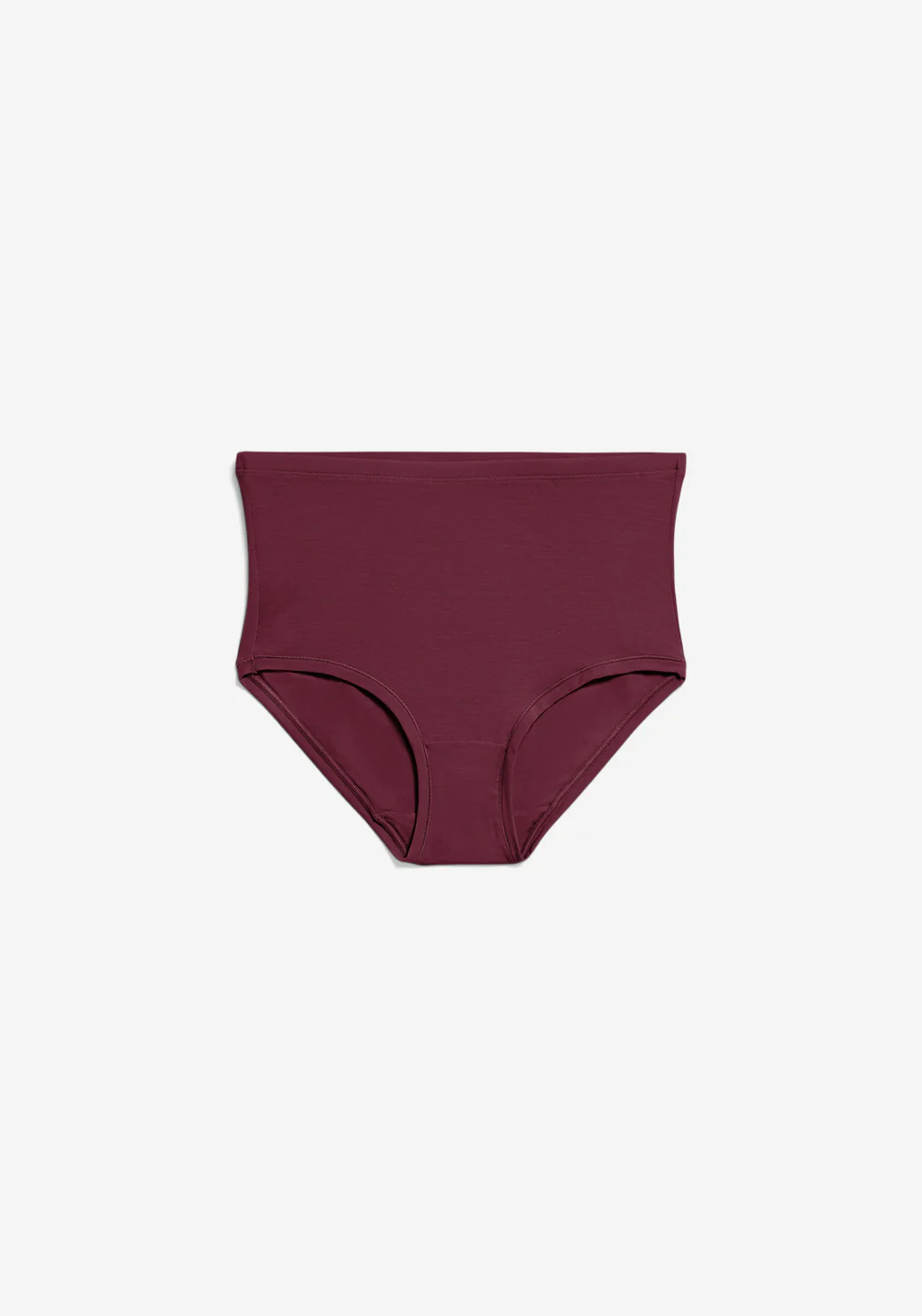 armedangels femme culotte taille haute birtaa tencel modal bordeaux l armoire poethique  1 