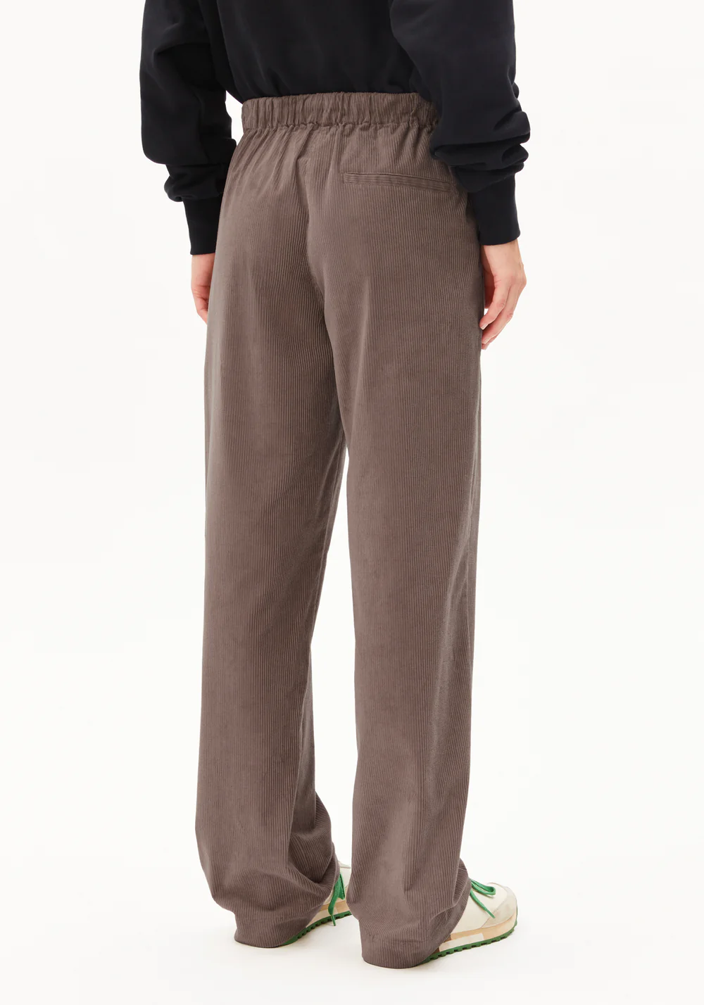 armedangels femme pantalon jaimilaa corduroy velours coton bio noisette l armoire poethique  2 