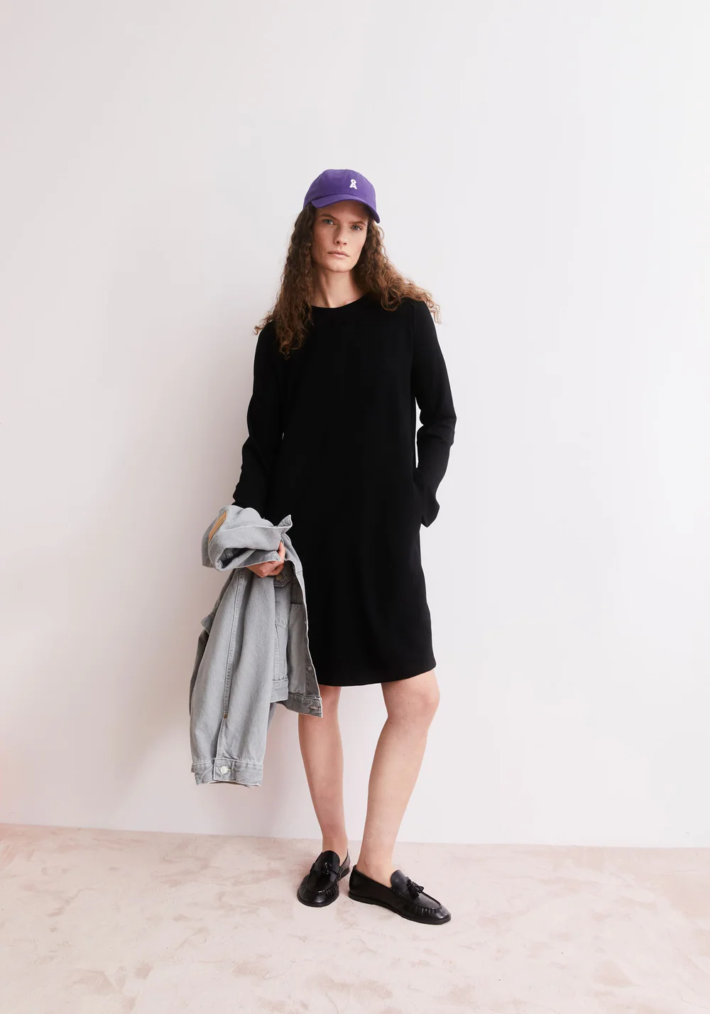 armedangels femme robe maariliana lenzing ecovero noir l armoire poethique  3 