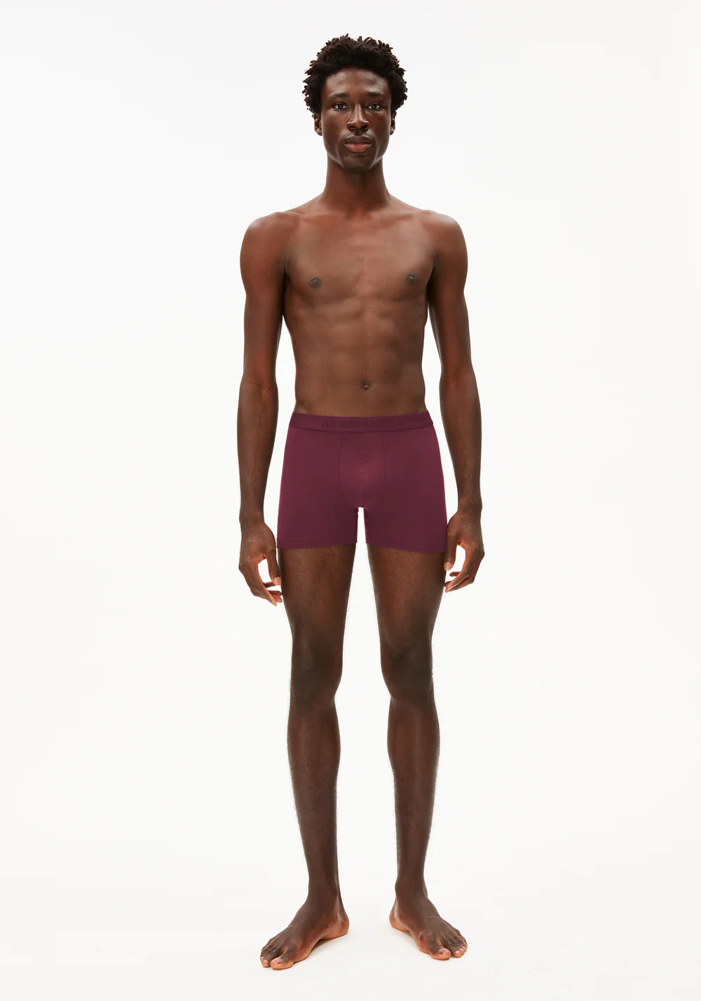 armedangels homme boxer ricaard tencel modal bordeaux l armoire poethique  5 